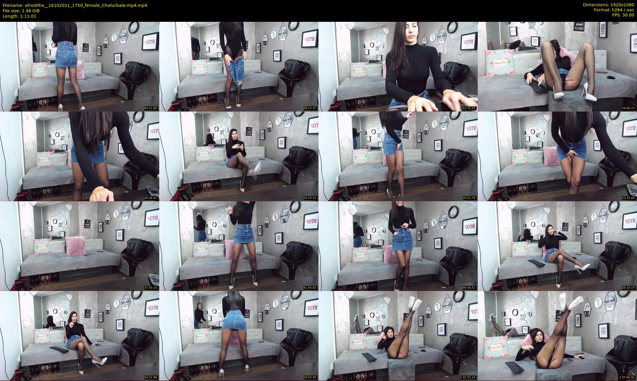 afroditha_ — 72 minute Chaturbate female cam show recording, 1080p, Oct 16, 2021