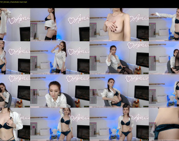 aminawong — 75 minute Chaturbate female cam show recording, 720p, Oct 16, 2021