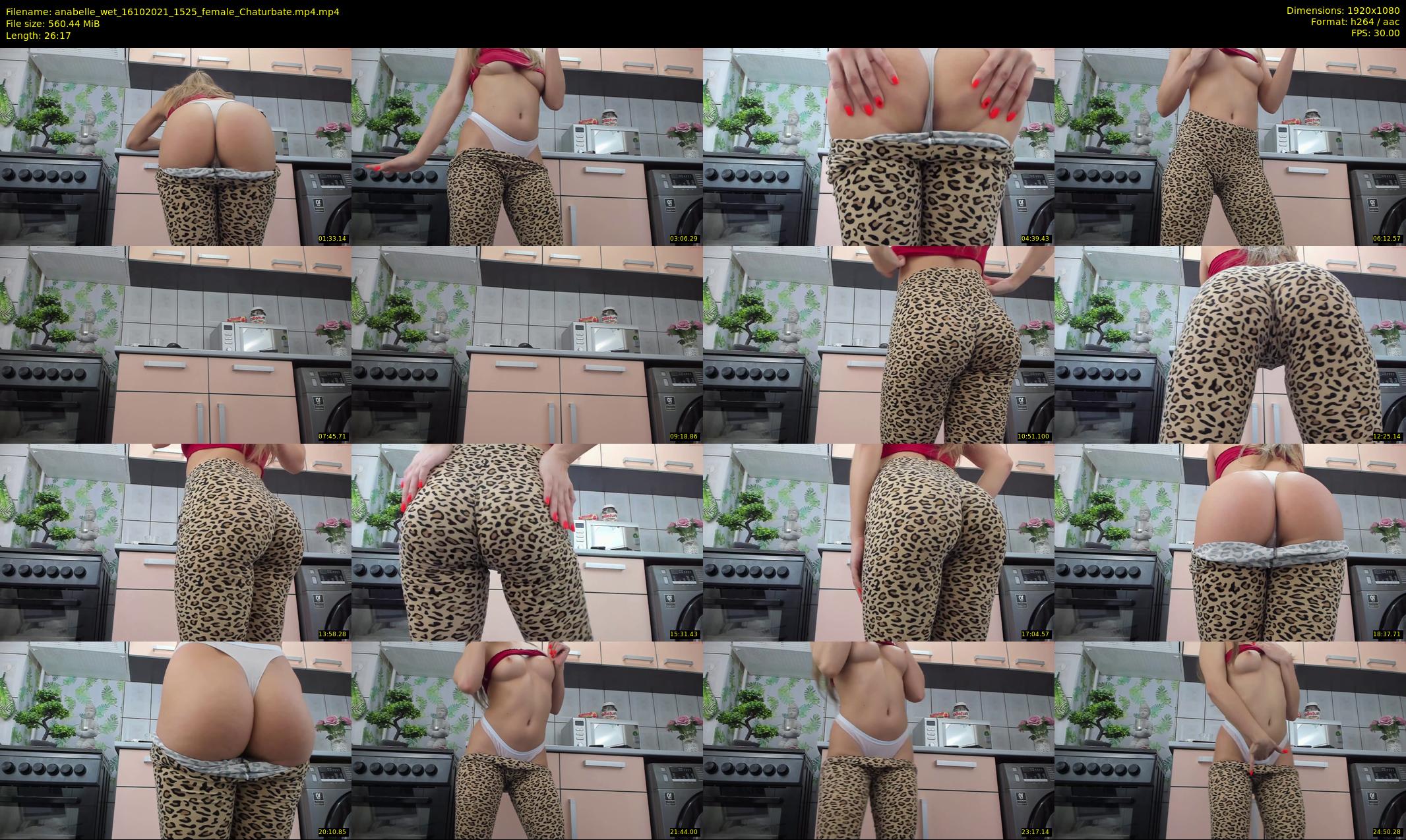 anabelle_wet — 27 minute Chaturbate female cam show recording, 1080p, Oct 16, 2021