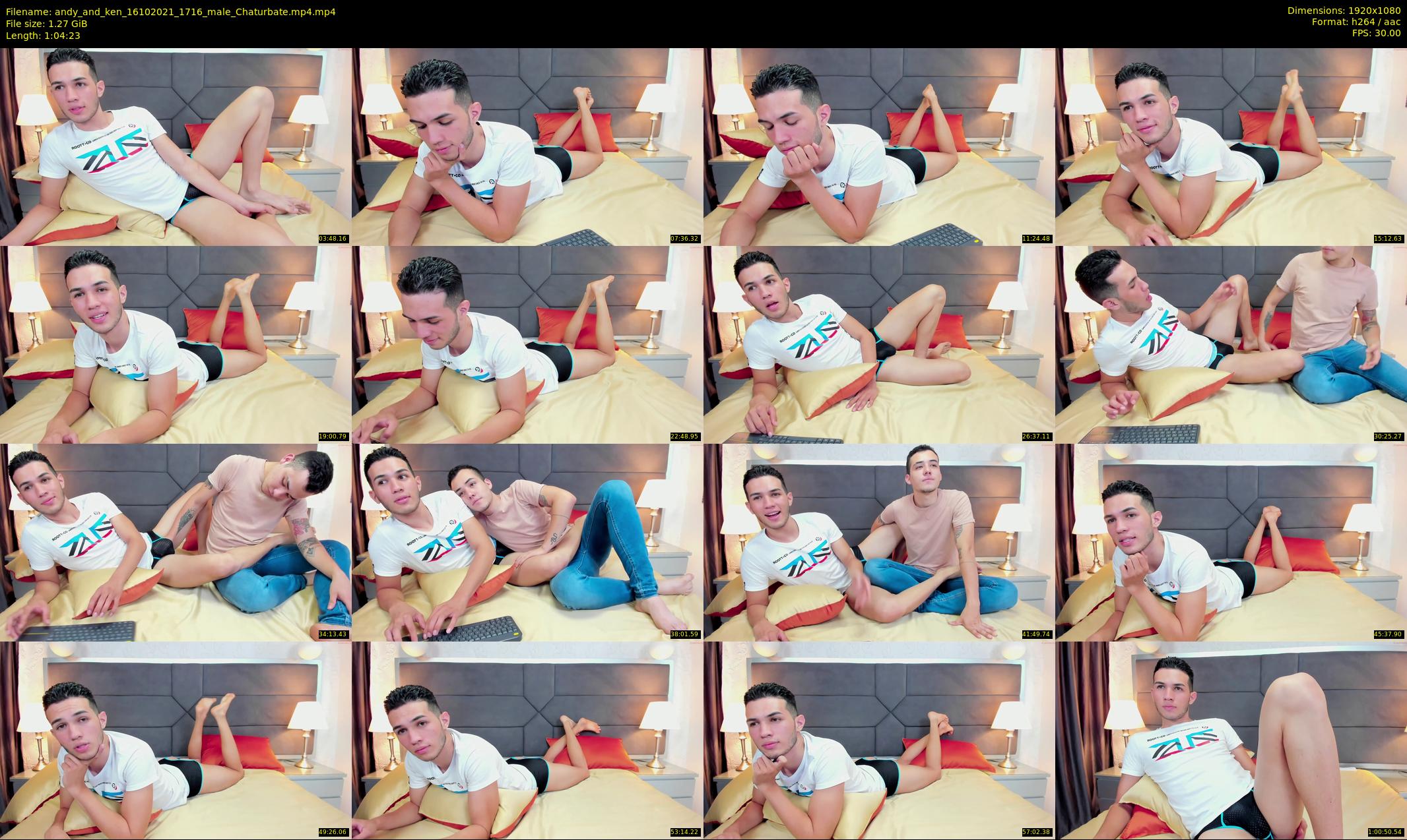 andy_and_ken — 65 minute Chaturbate male cam show recording, 1080p, Oct 16, 2021