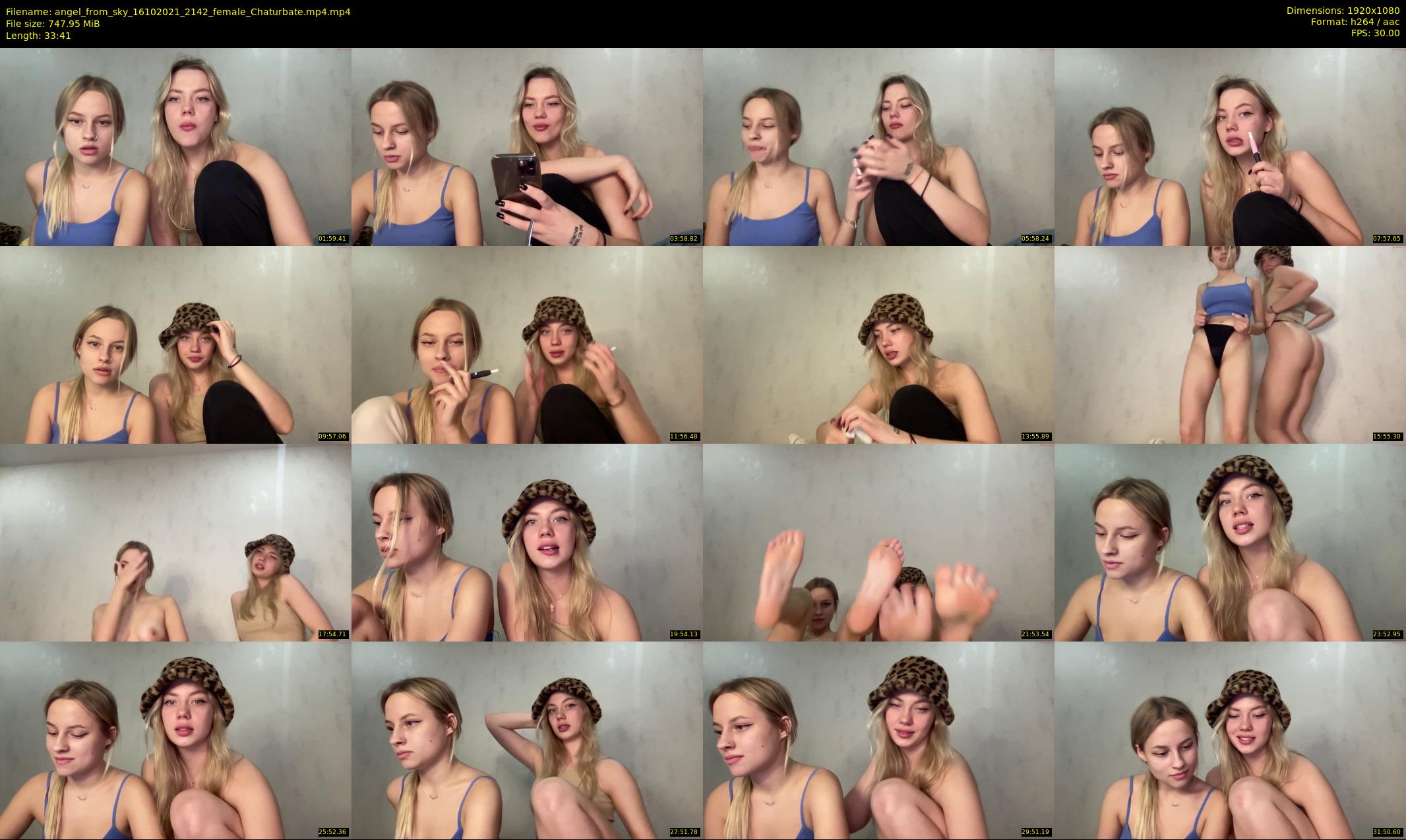 angel_from_sky — 34 minute Chaturbate female cam show recording, 1080p, Oct 16, 2021