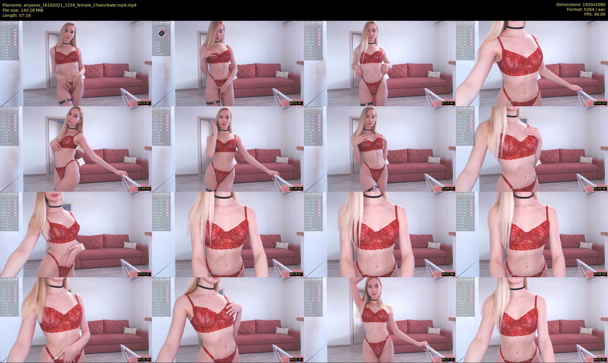 anyeess — 8 minute Chaturbate female cam show recording, 1080p, Oct 16, 2021