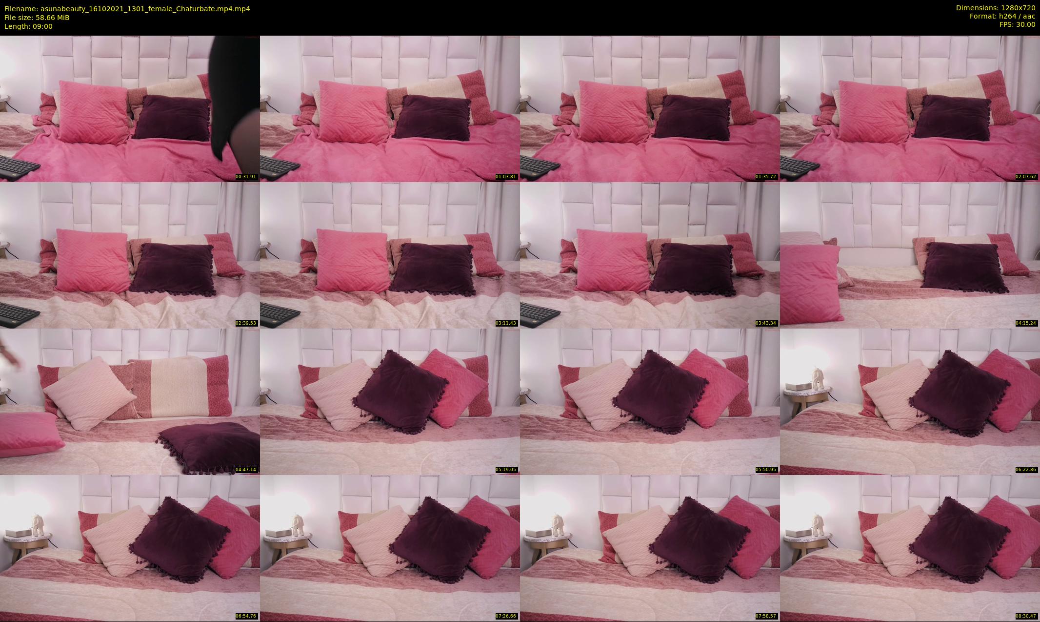 asunabeauty — 9 minute Chaturbate female cam show recording, 720p, Oct 16, 2021