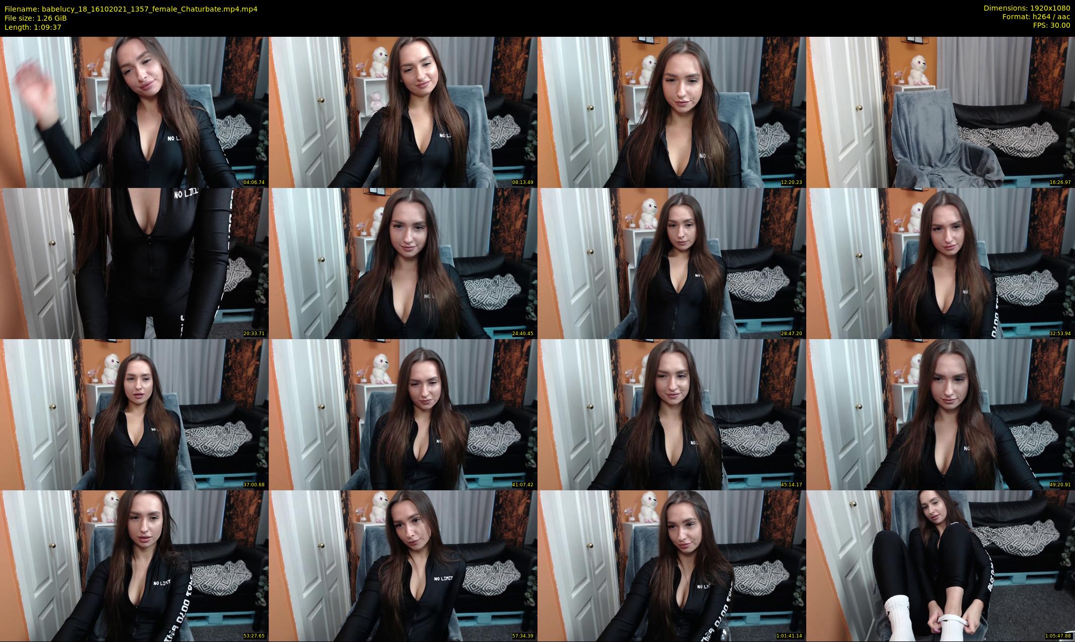 babelucy_18 — 70 minute Chaturbate female cam show recording, 1080p, Oct 16, 2021