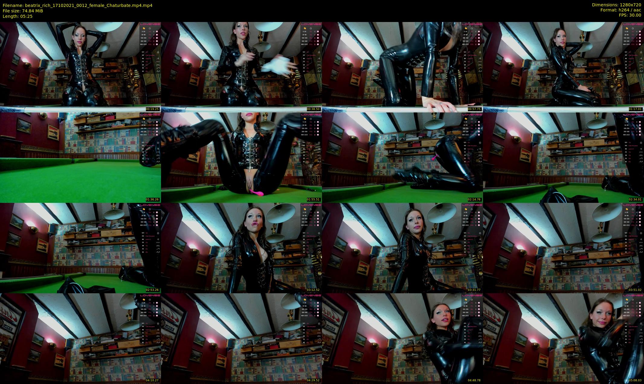 beatrix_rich — 6 minute Chaturbate female cam show recording, 720p, Oct 17, 2021