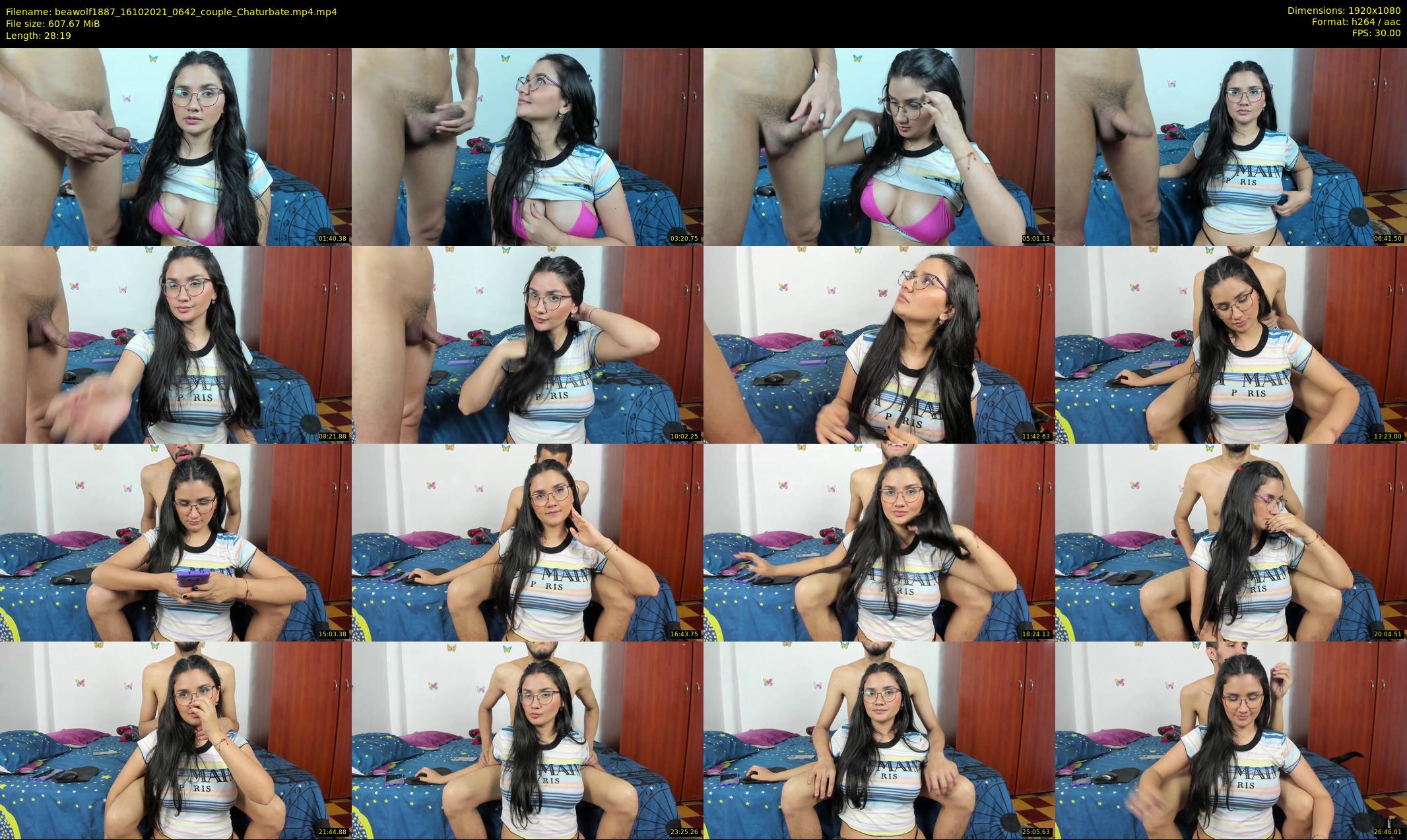 beawolf1887 — 29 minute Chaturbate couple cam show recording, 1080p, Oct 16, 2021
