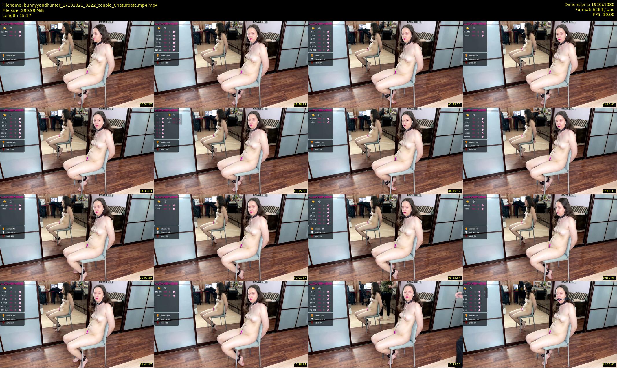 bunnyyandhunter — 16 minute Chaturbate couple cam show recording, 1080p, Oct 17, 2021