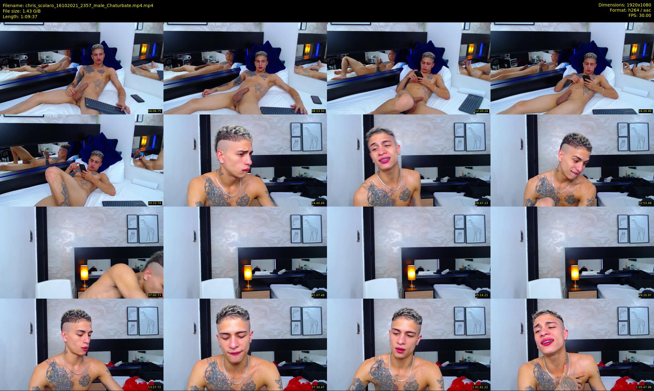 chris_scolaro — 70 minute Chaturbate male cam show recording, 1080p, Oct 16, 2021
