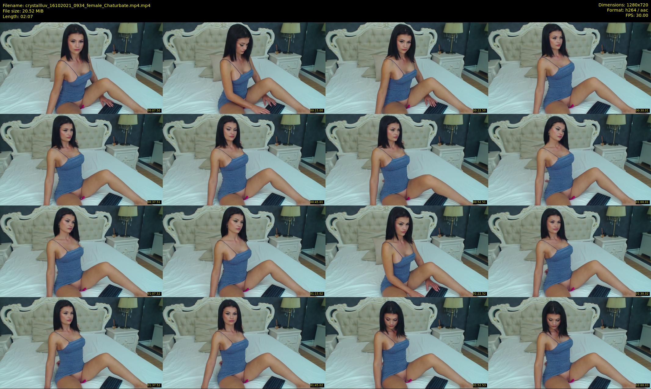 crystallluv — 3 minute Chaturbate female cam show recording, 720p, Oct 16, 2021