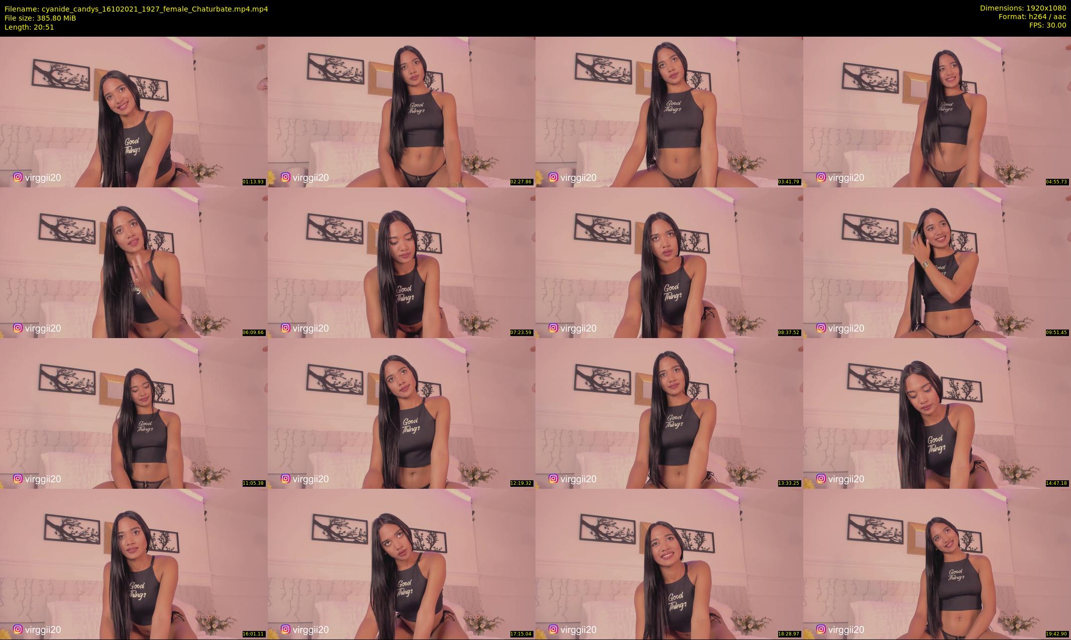 cyanide_candys — 21 minute Chaturbate female cam show recording, 1080p, Oct 16, 2021