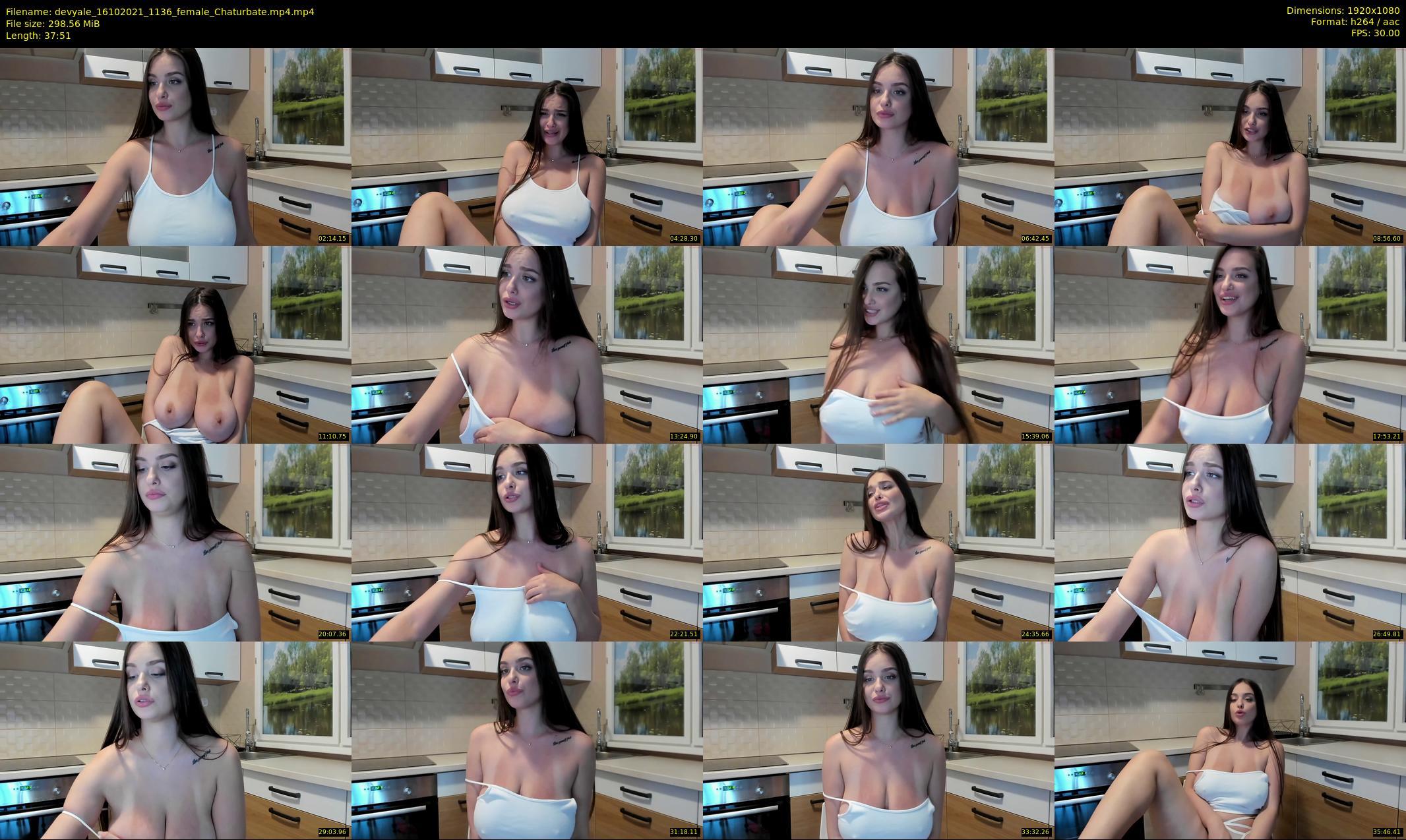devyale — 38 minute Chaturbate female cam show recording, 1080p, Oct 16, 2021