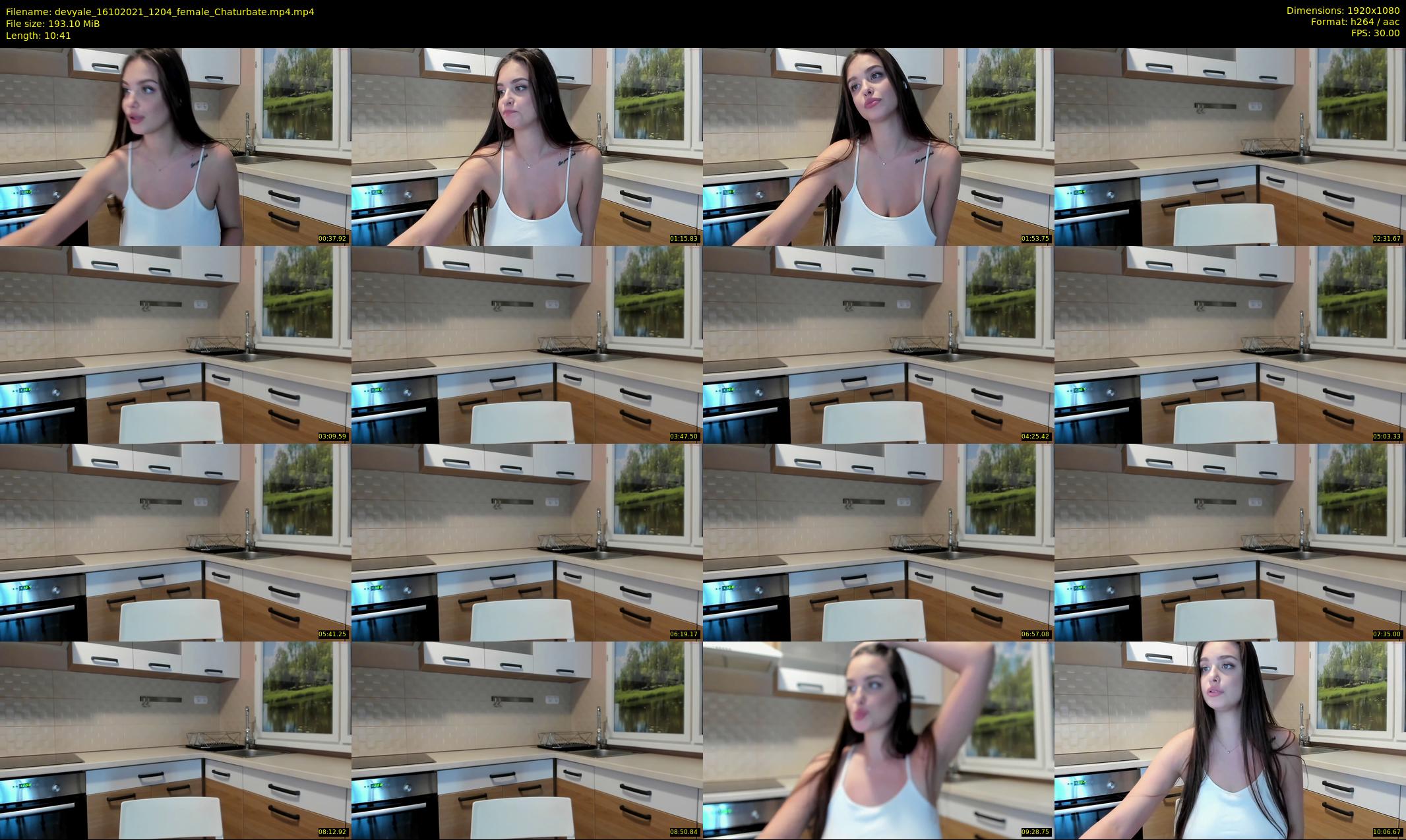 devyale — 11 minute Chaturbate female cam show recording, 1080p, Oct 16, 2021