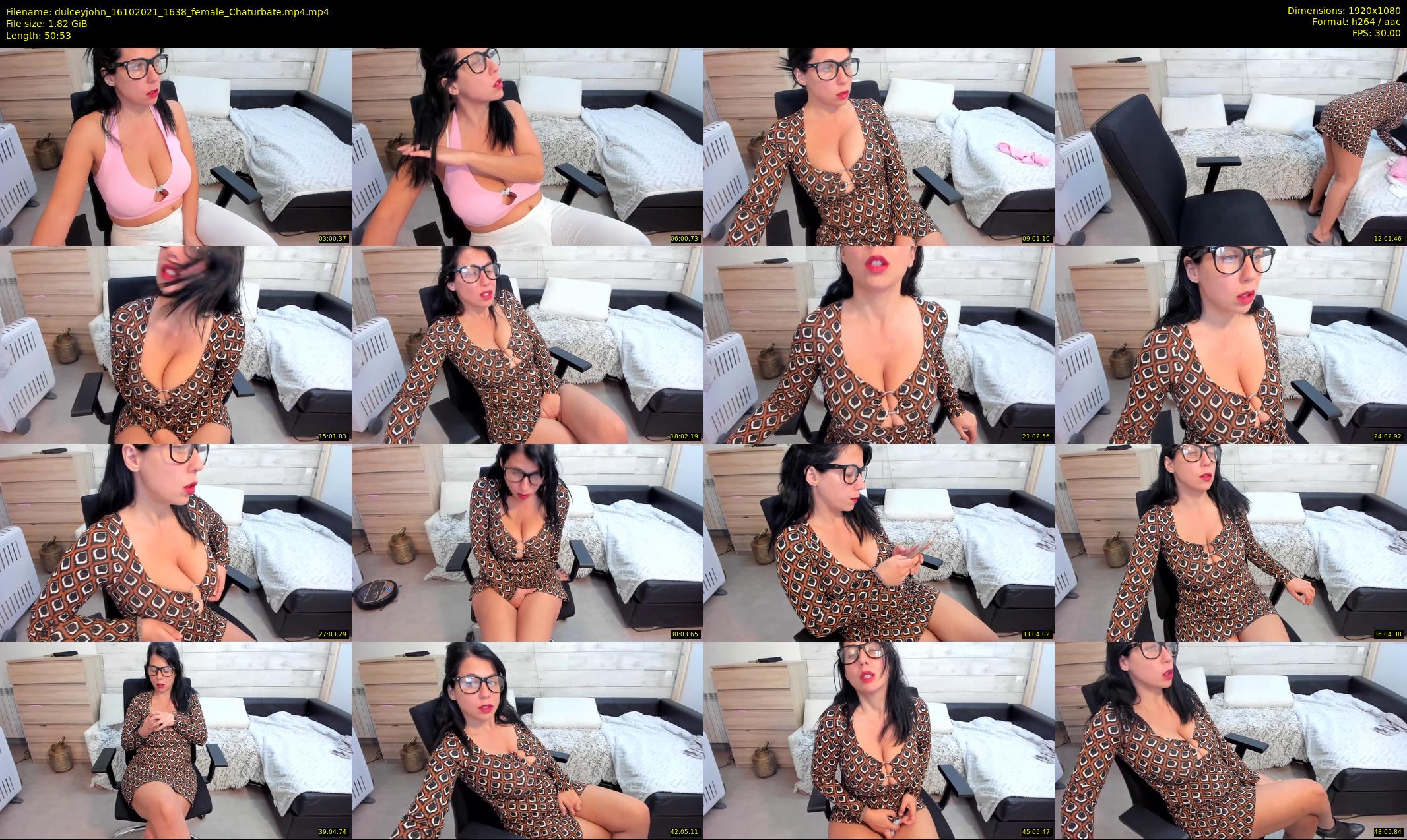 dulceyjohn — 51 minute Chaturbate female cam show recording, 1080p, Oct 16, 2021