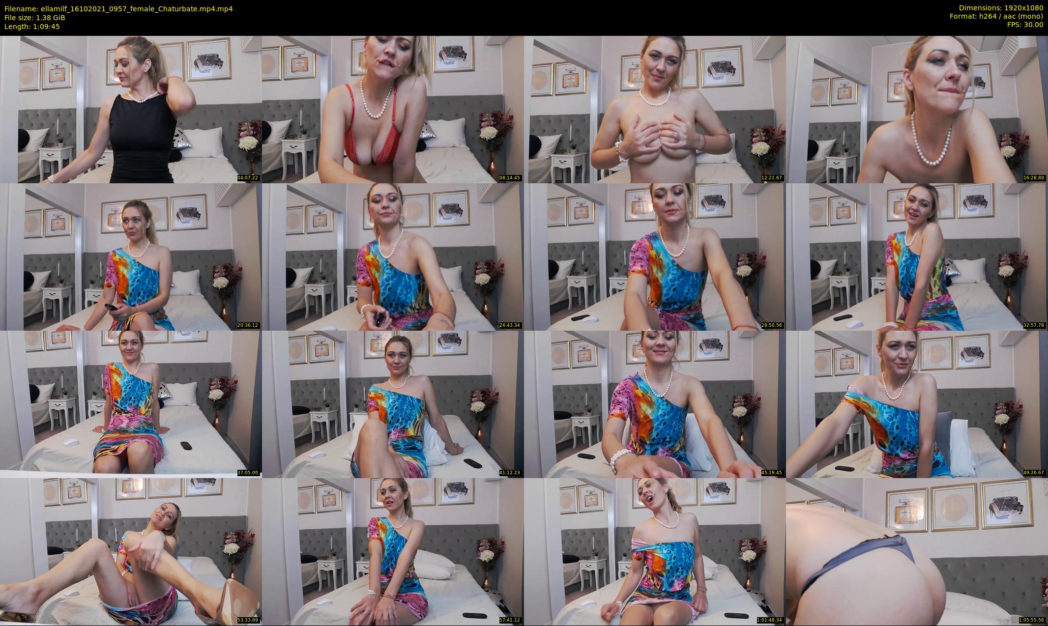 ellamilf — 70 minute Chaturbate female cam show recording, 1080p, Oct 16, 2021