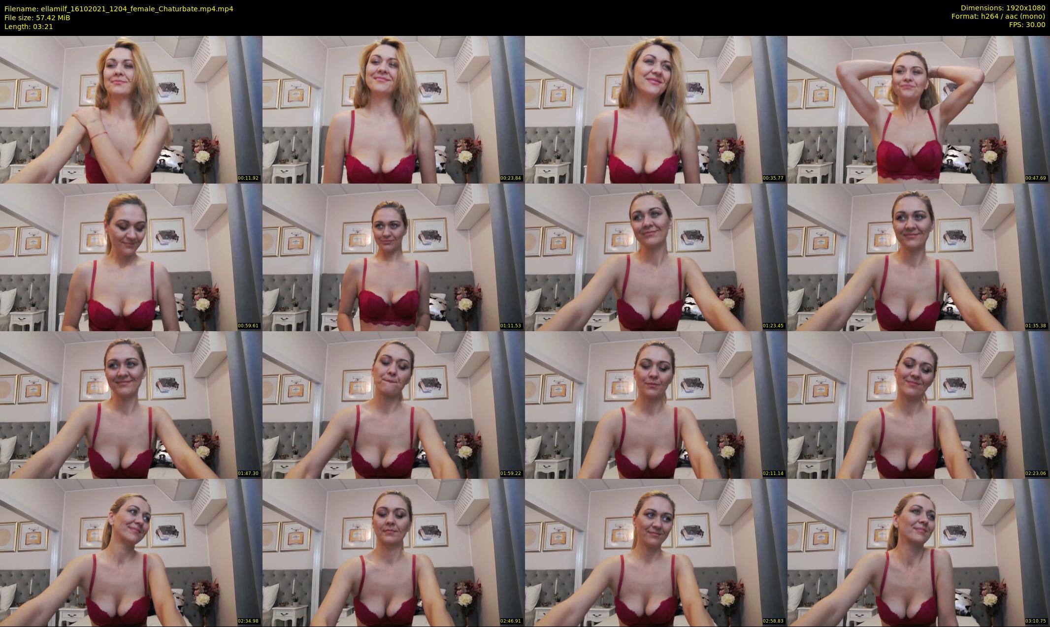 ellamilf — 4 minute Chaturbate female cam show recording, 1080p, Oct 16, 2021
