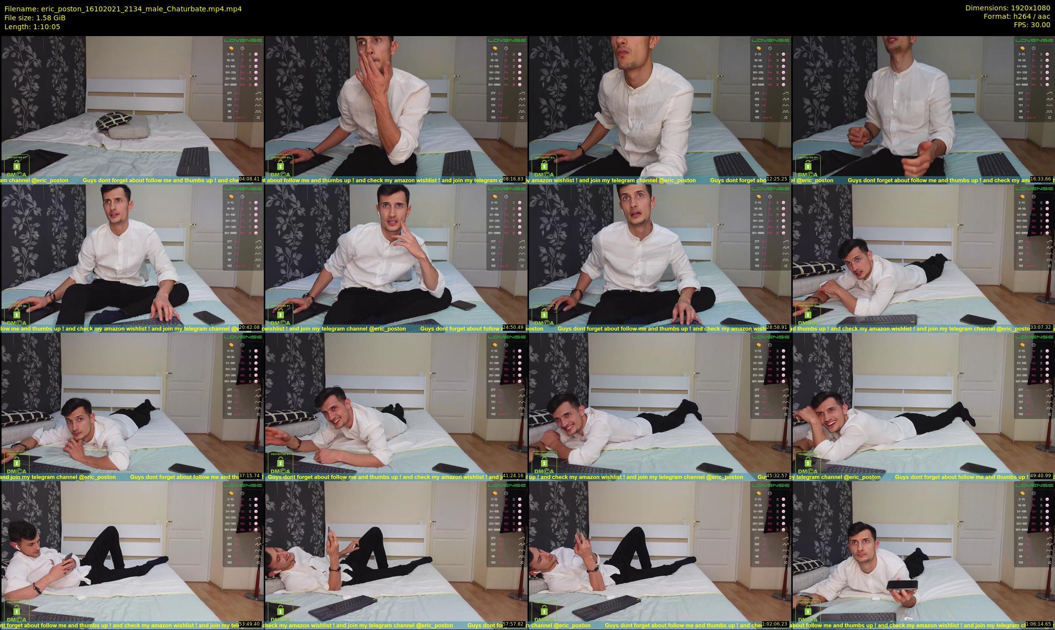 eric_poston — 71 minute Chaturbate male cam show recording, 1080p, Oct 16, 2021