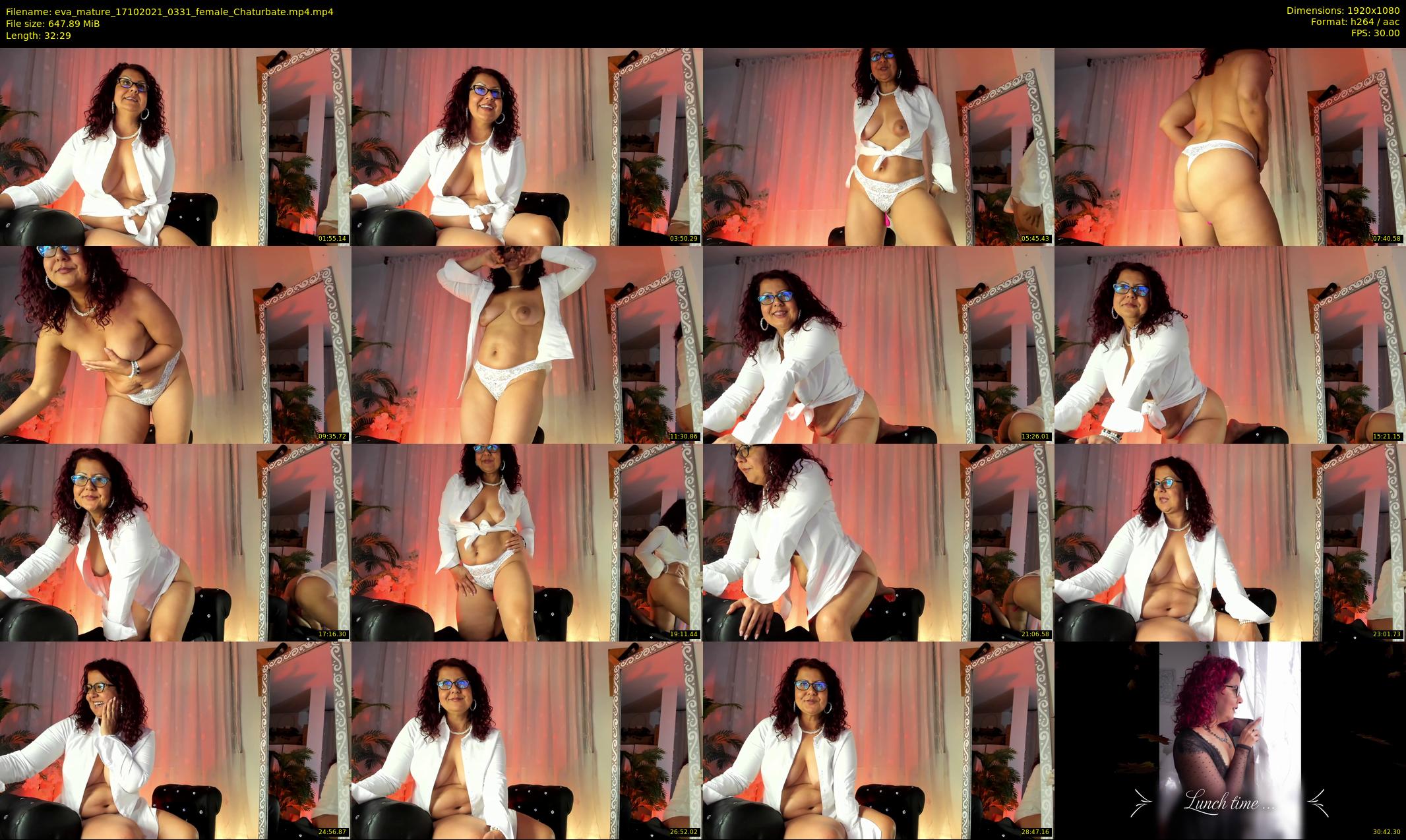 eva_mature — 33 minute Chaturbate female cam show recording, 1080p, Oct 17, 2021