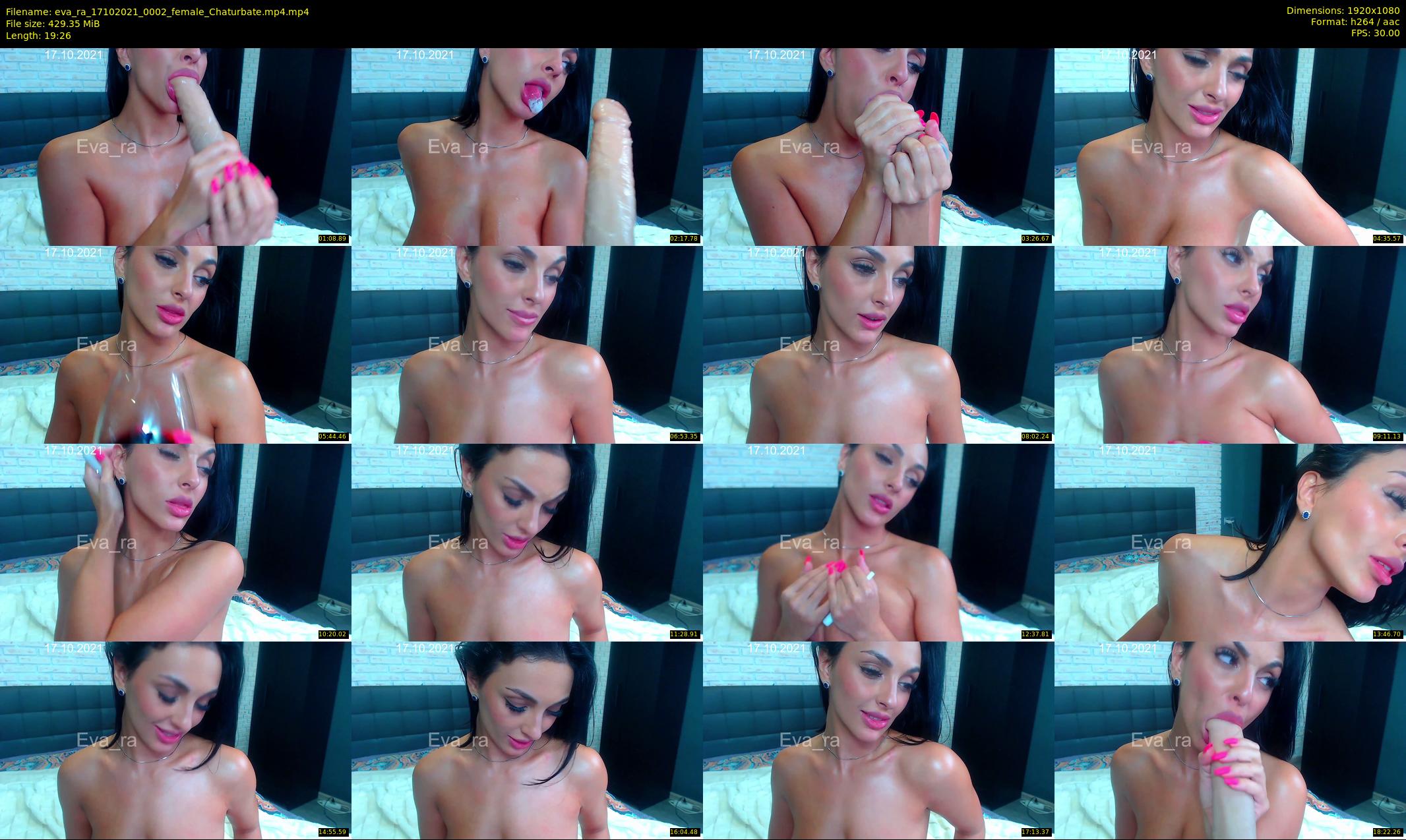 eva_ra — 20 minute Chaturbate female cam show recording, 1080p, Oct 17, 2021