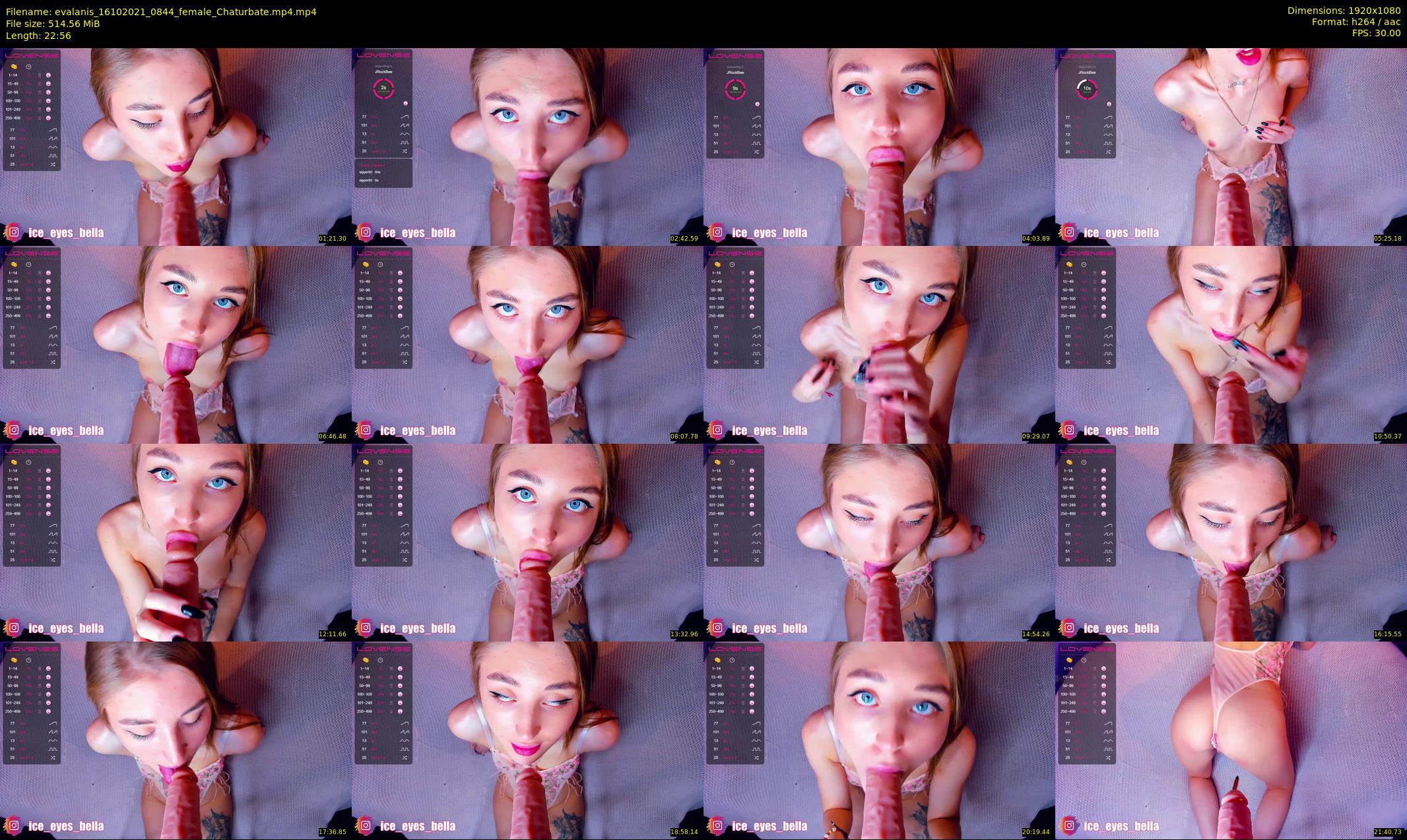 evalanis — 23 minute Chaturbate couple cam show recording, 1080p, Oct 16, 2021