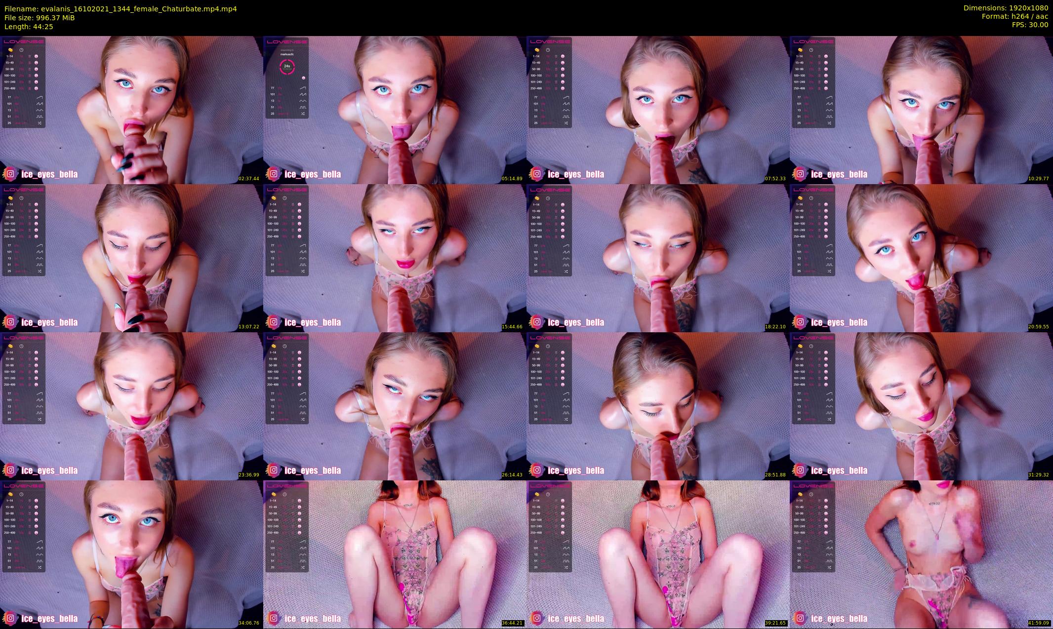evalanis — 45 minute Chaturbate couple cam show recording, 1080p, Oct 16, 2021