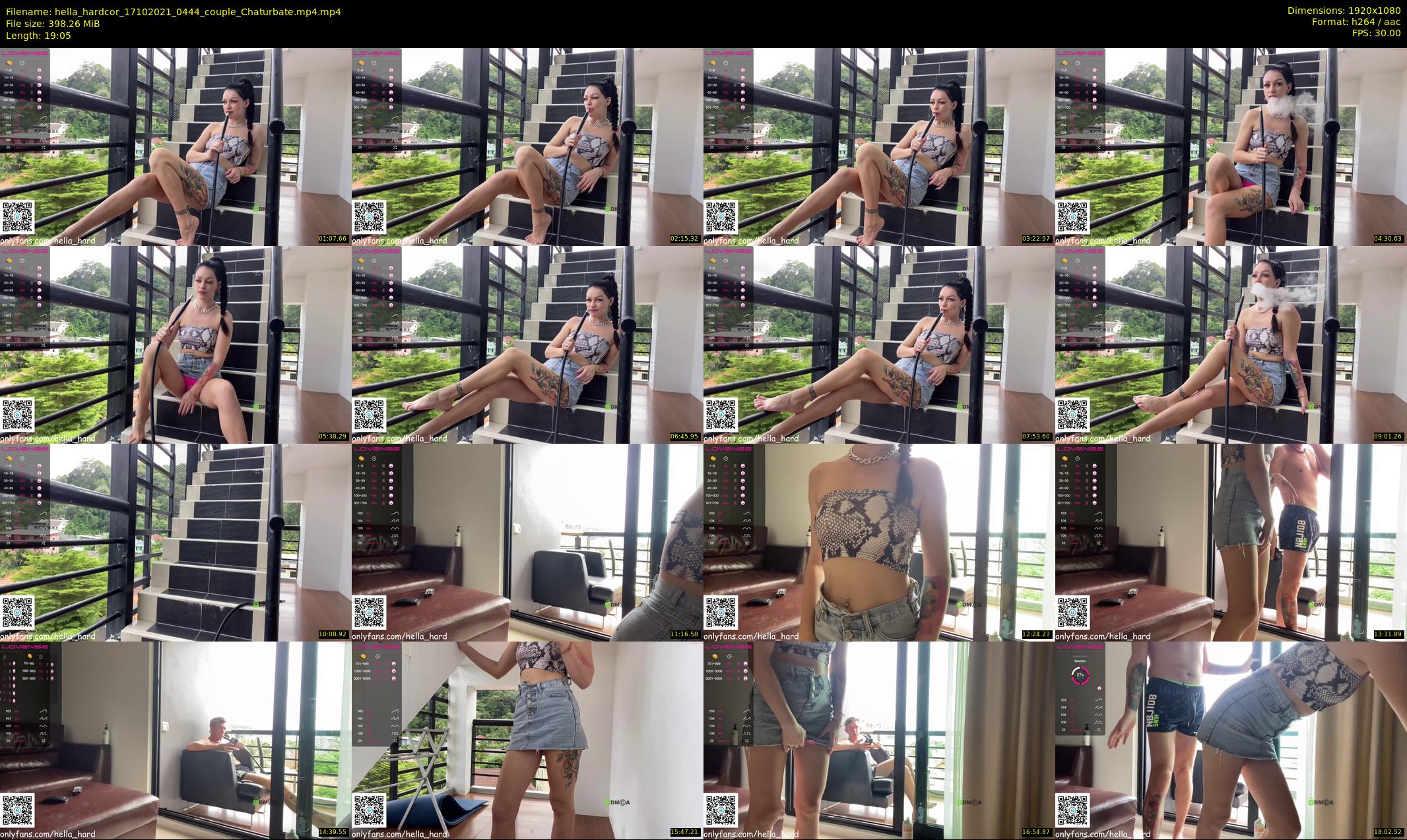 hella_hardcor — 20 minute Chaturbate female cam show recording, 1080p, Oct 17, 2021