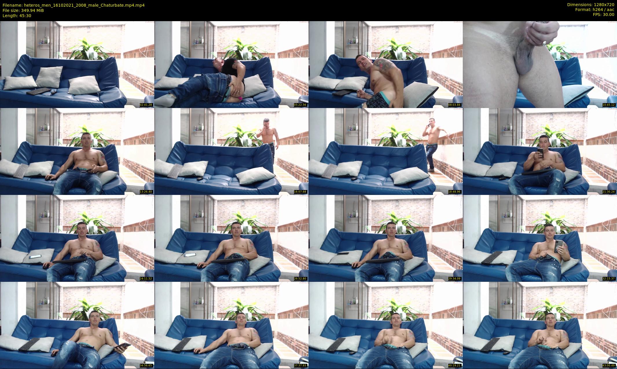 heteros_men — 46 minute Chaturbate male cam show recording, 720p, Oct 16, 2021