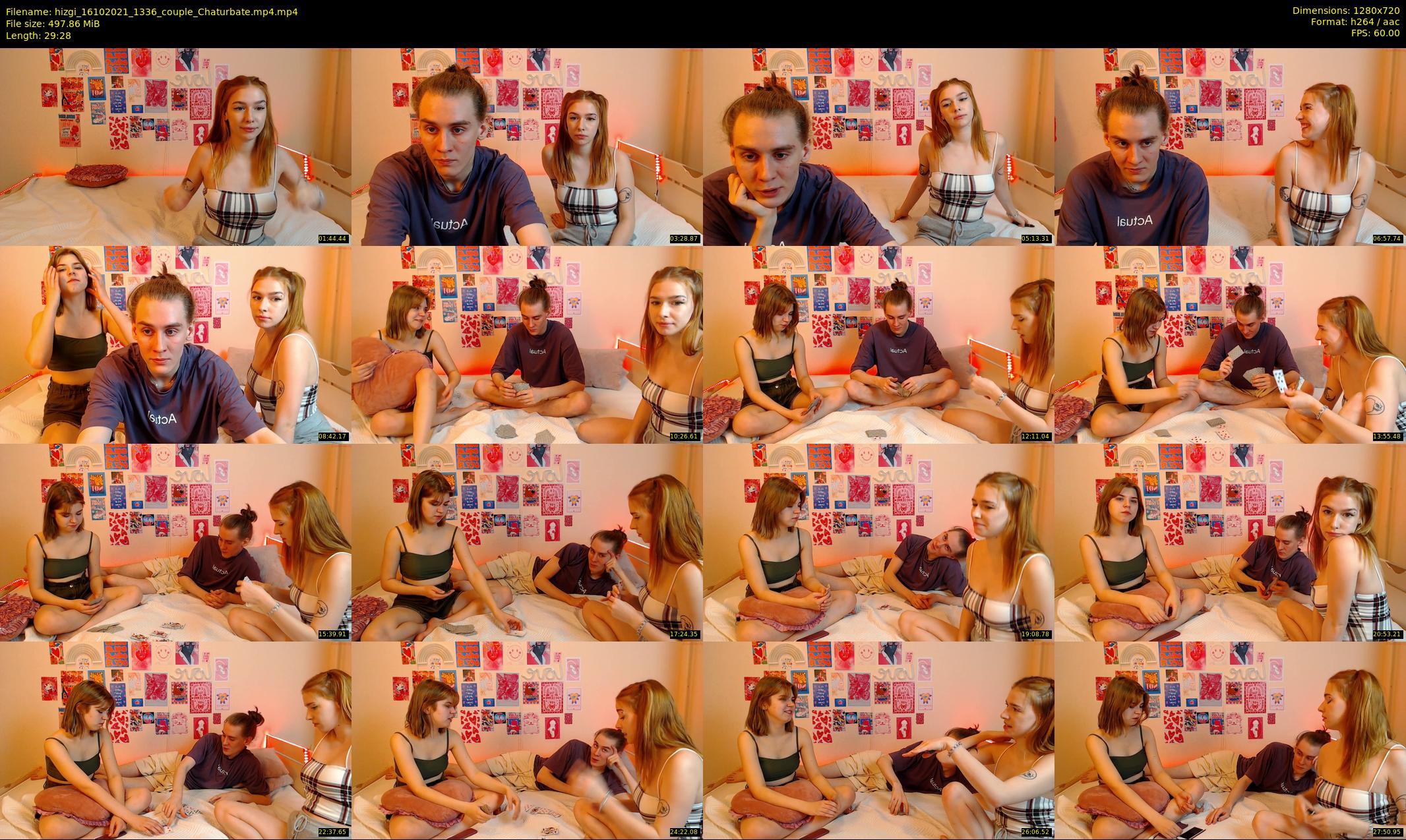 hizgi — 30 minute Chaturbate couple cam show recording, 720p, Oct 16, 2021