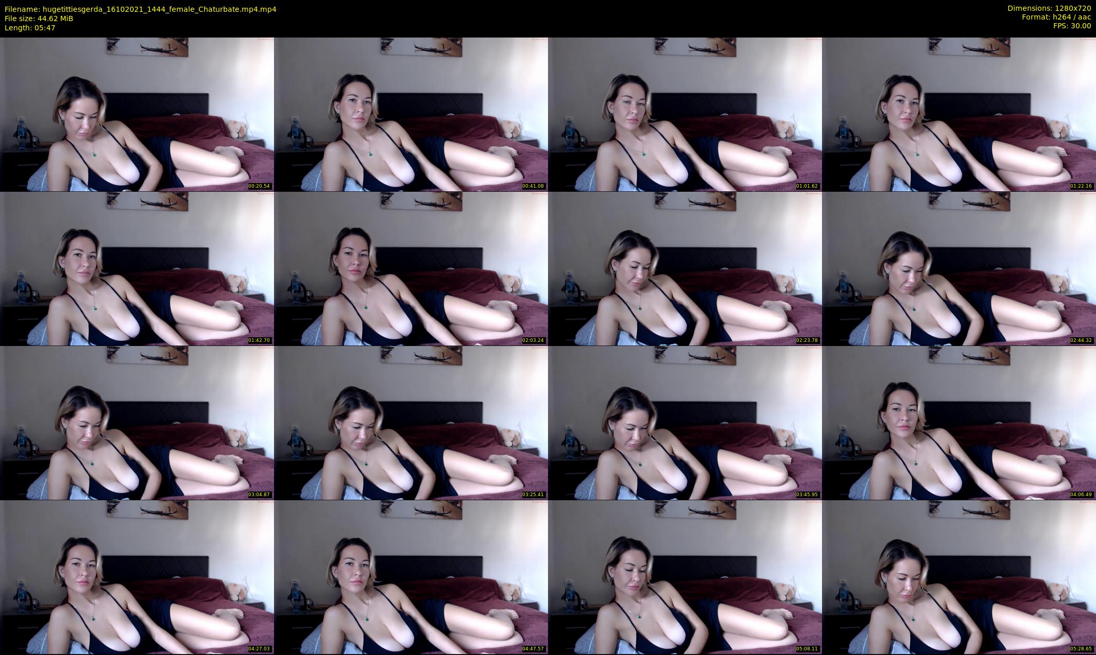 hugetittiesgerda — 6 minute Chaturbate female cam show recording, 720p, Oct 16, 2021