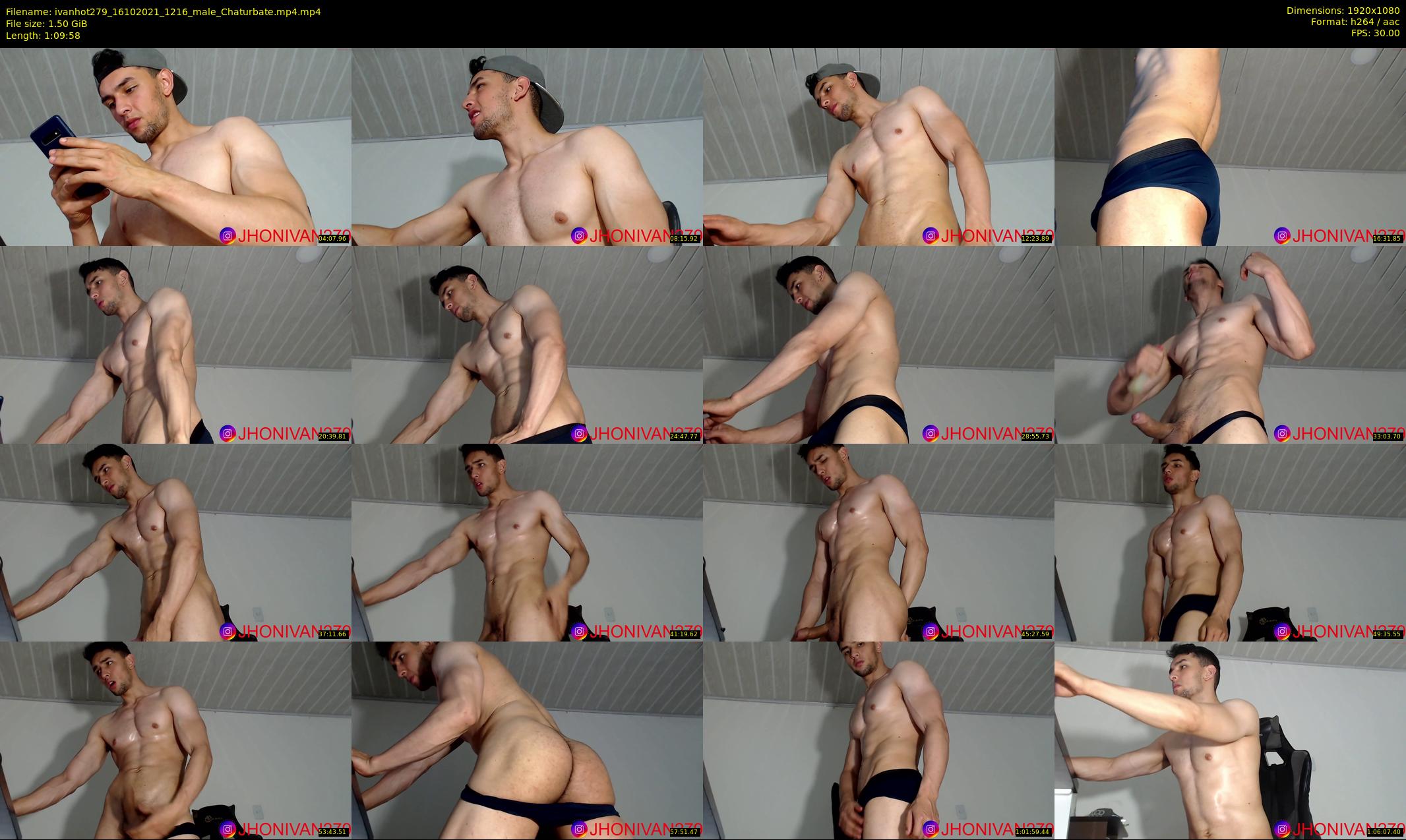 ivanhot279 — 70 minute Chaturbate male cam show recording, 1080p, Oct 16, 2021