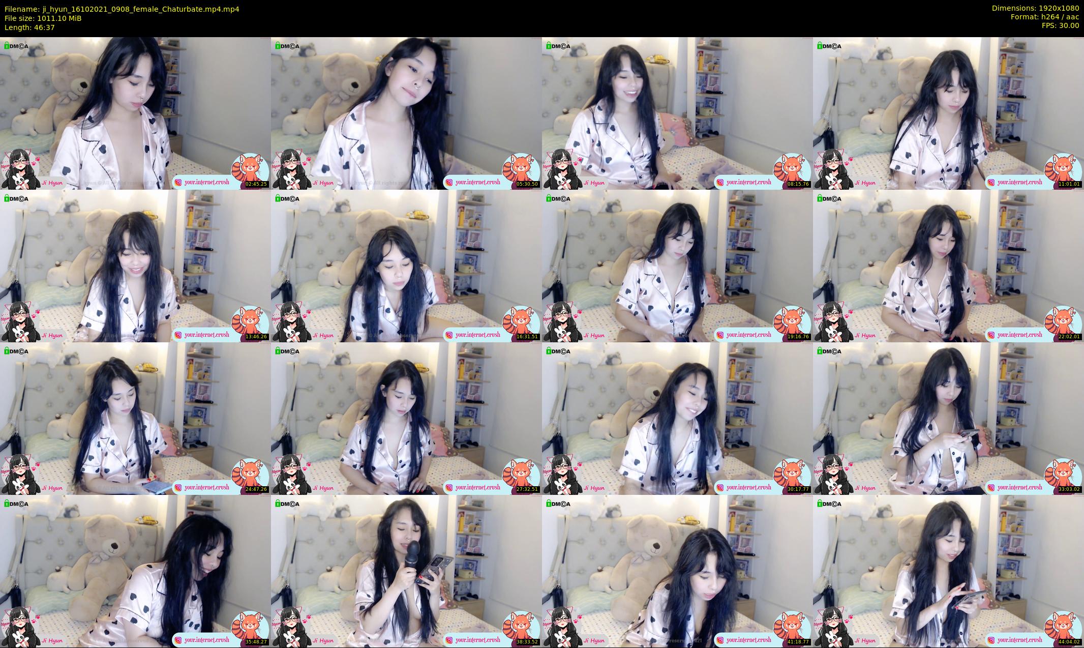 ji_hyun — 47 minute Chaturbate female cam show recording, 1080p, Oct 16, 2021