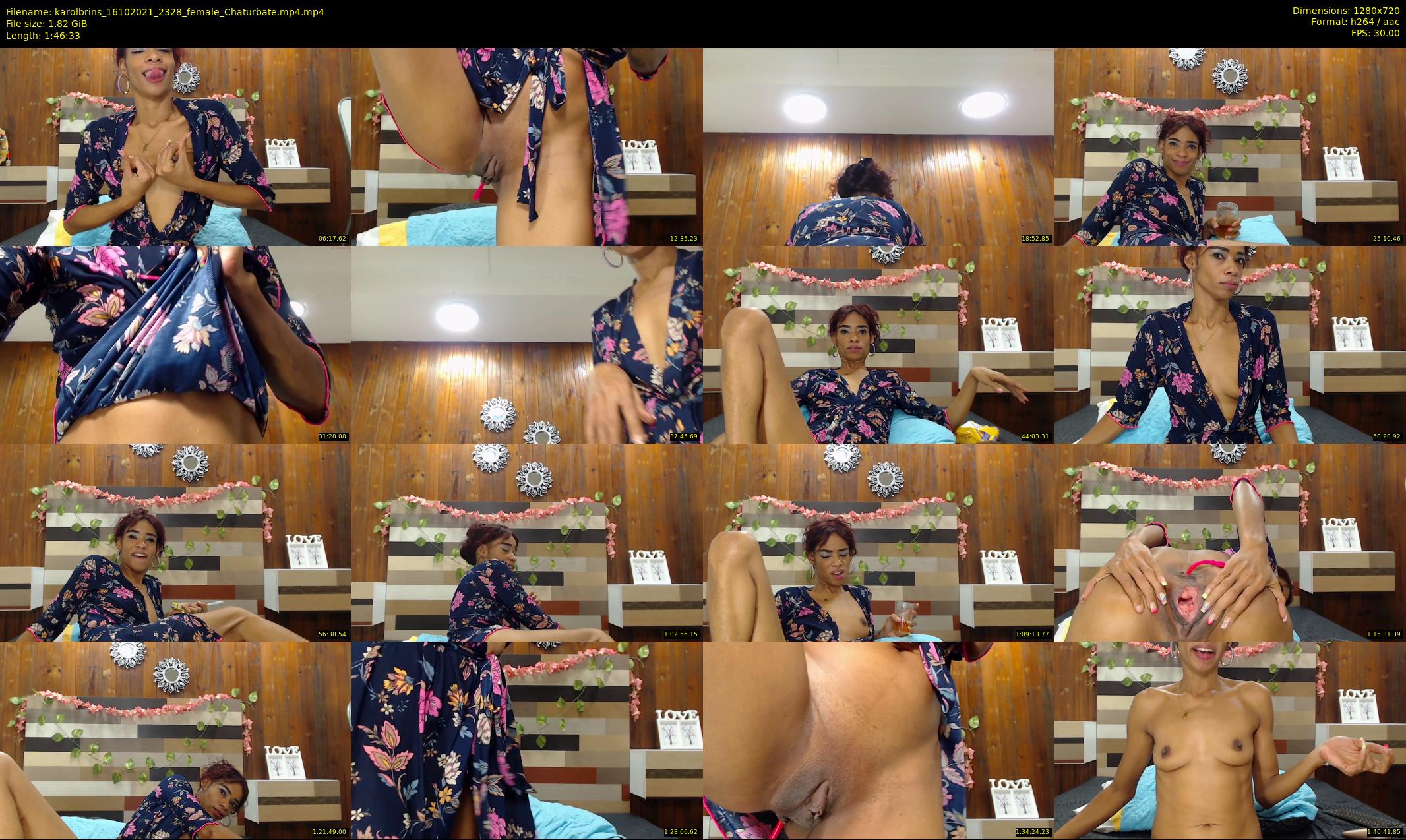 karolbrins — 107 minute Chaturbate female cam show recording, 720p, Oct 16, 2021