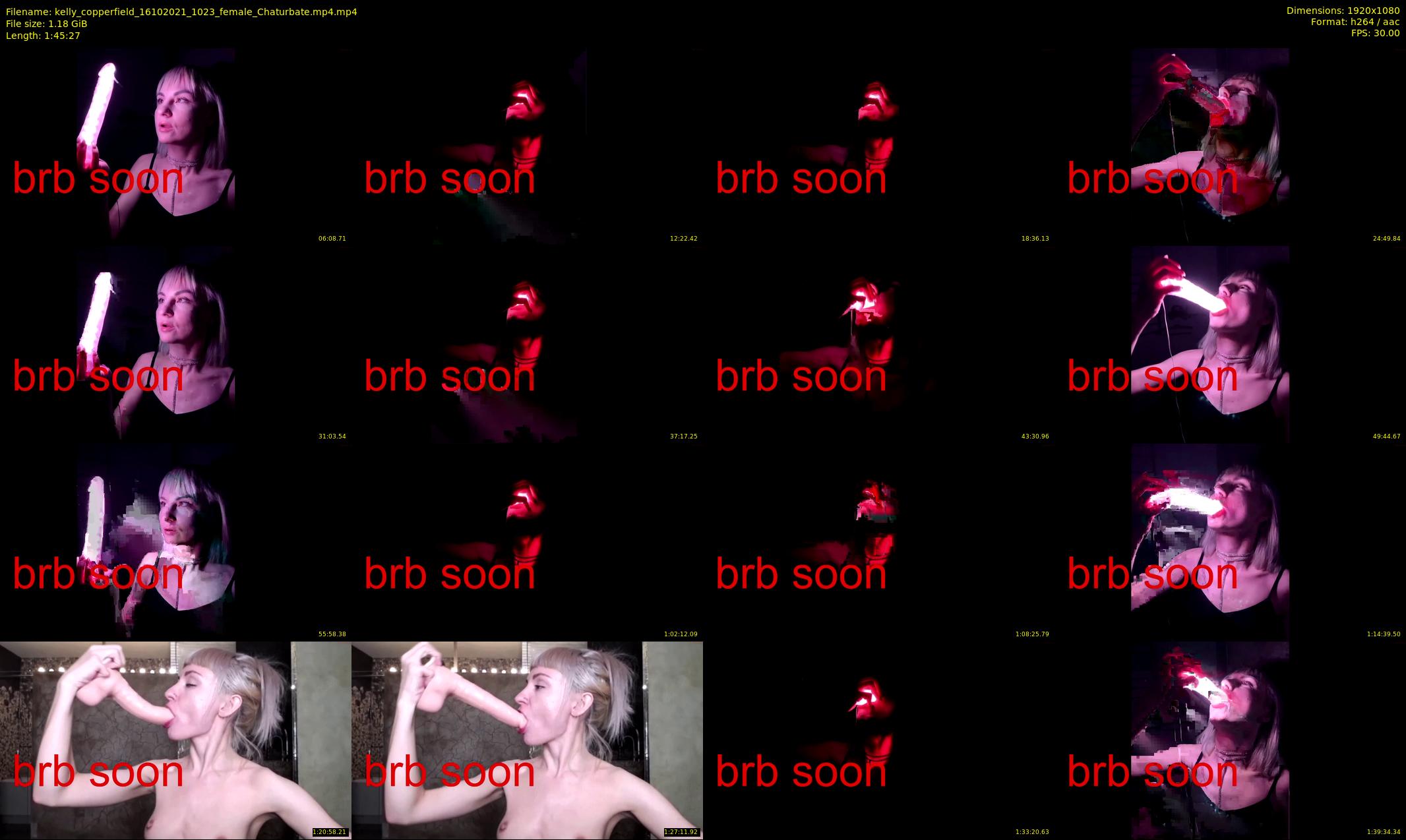 kelly_copperfield — 106 minute Chaturbate female cam show recording, 1080p, Oct 16, 2021