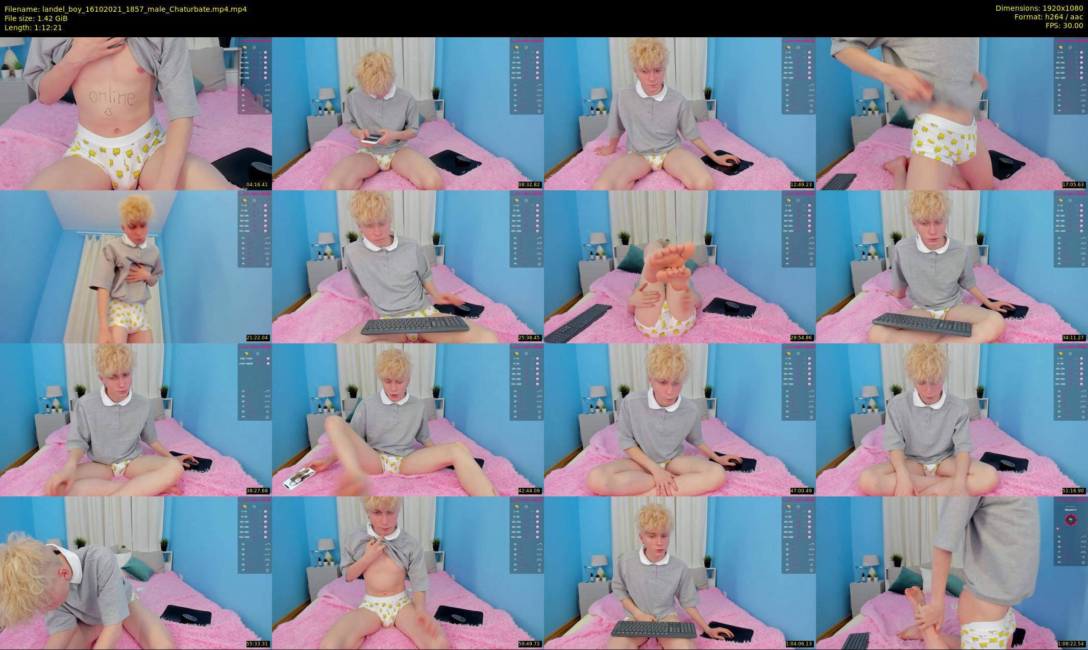 landel_boy — 73 minute Chaturbate male cam show recording, 1080p, Oct 16, 2021