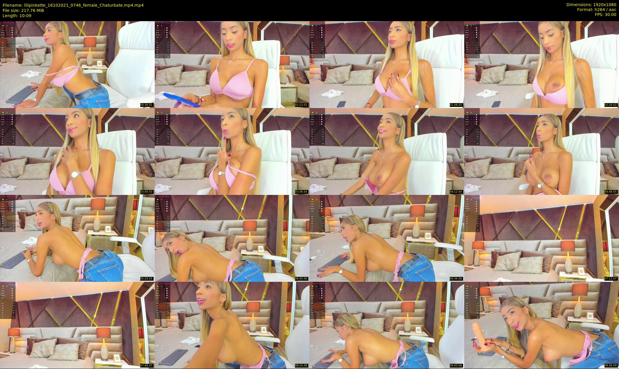 lilipinkette — 11 minute Chaturbate female cam show recording, 1080p, Oct 16, 2021