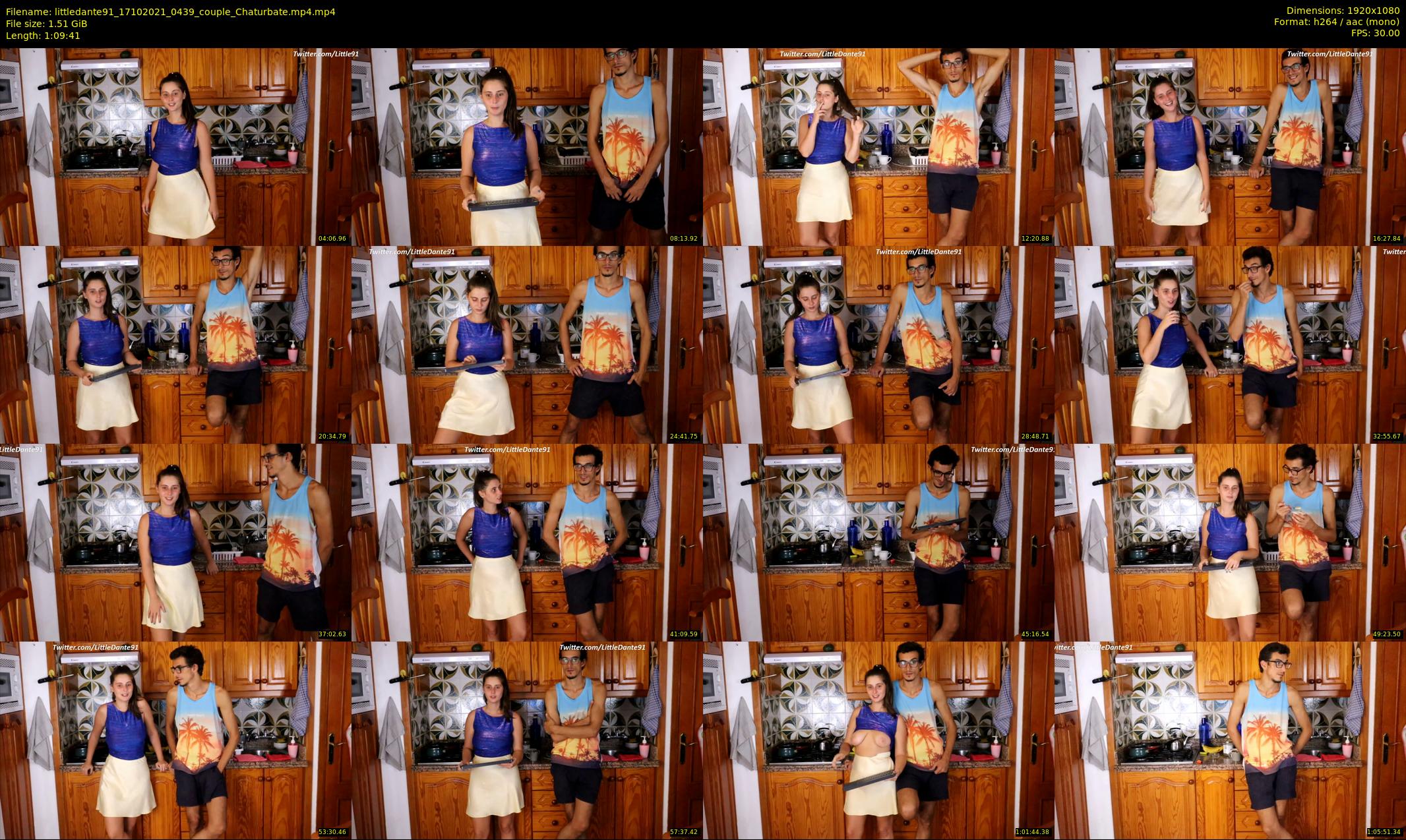 littledante91 — 70 minute Chaturbate couple cam show recording, 1080p, Oct 17, 2021