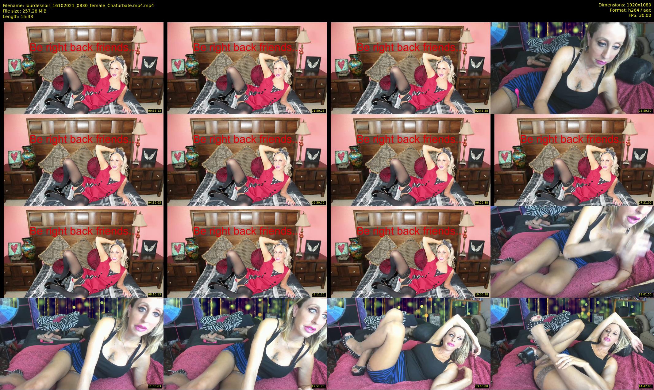 lourdesnoir — 16 minute Chaturbate female cam show recording, 1080p, Oct 16, 2021
