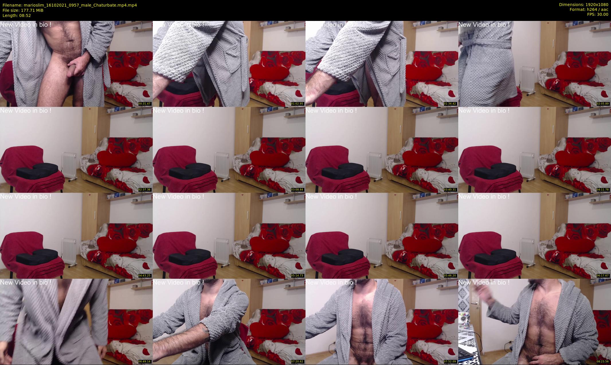 marioslim — 9 minute Chaturbate male cam show recording, 1080p, Oct 16, 2021