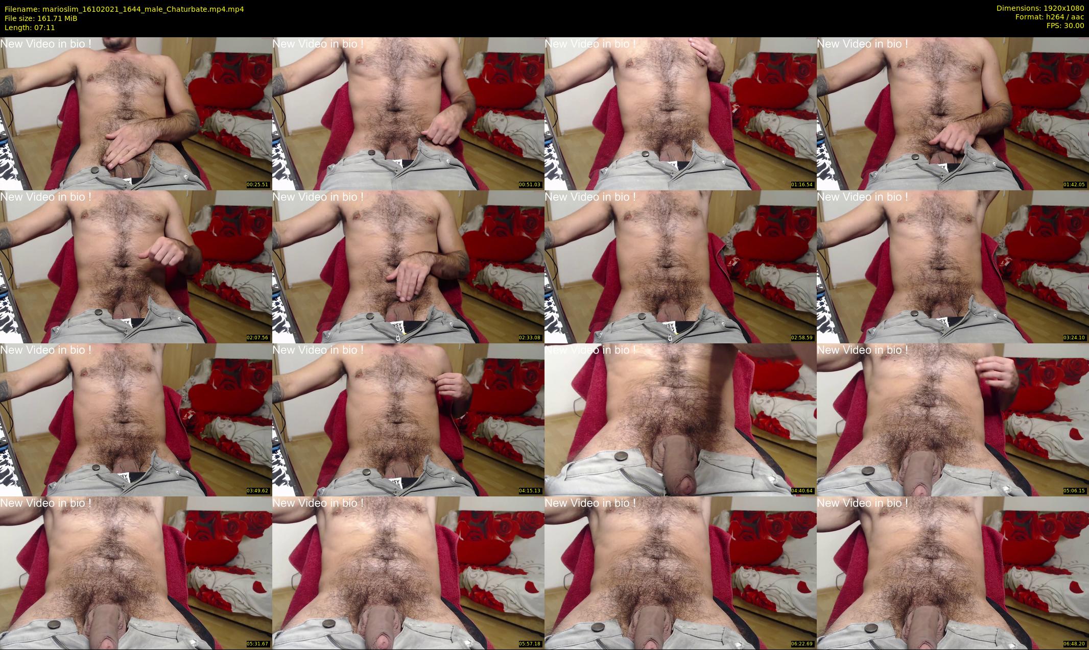 marioslim — 8 minute Chaturbate male cam show recording, 1080p, Oct 16, 2021