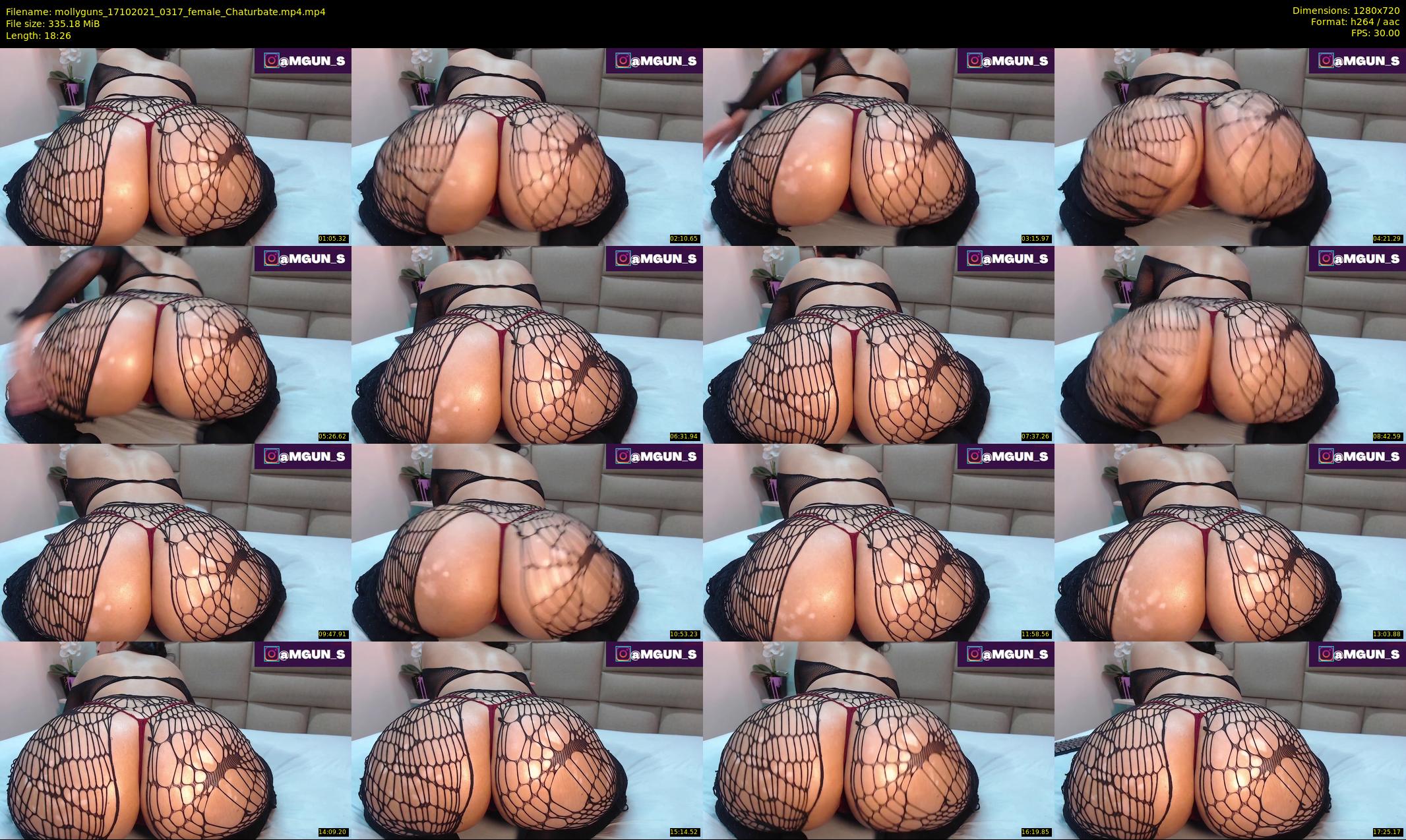 mollyguns — 19 minute Chaturbate female cam show recording, 720p, Oct 17, 2021
