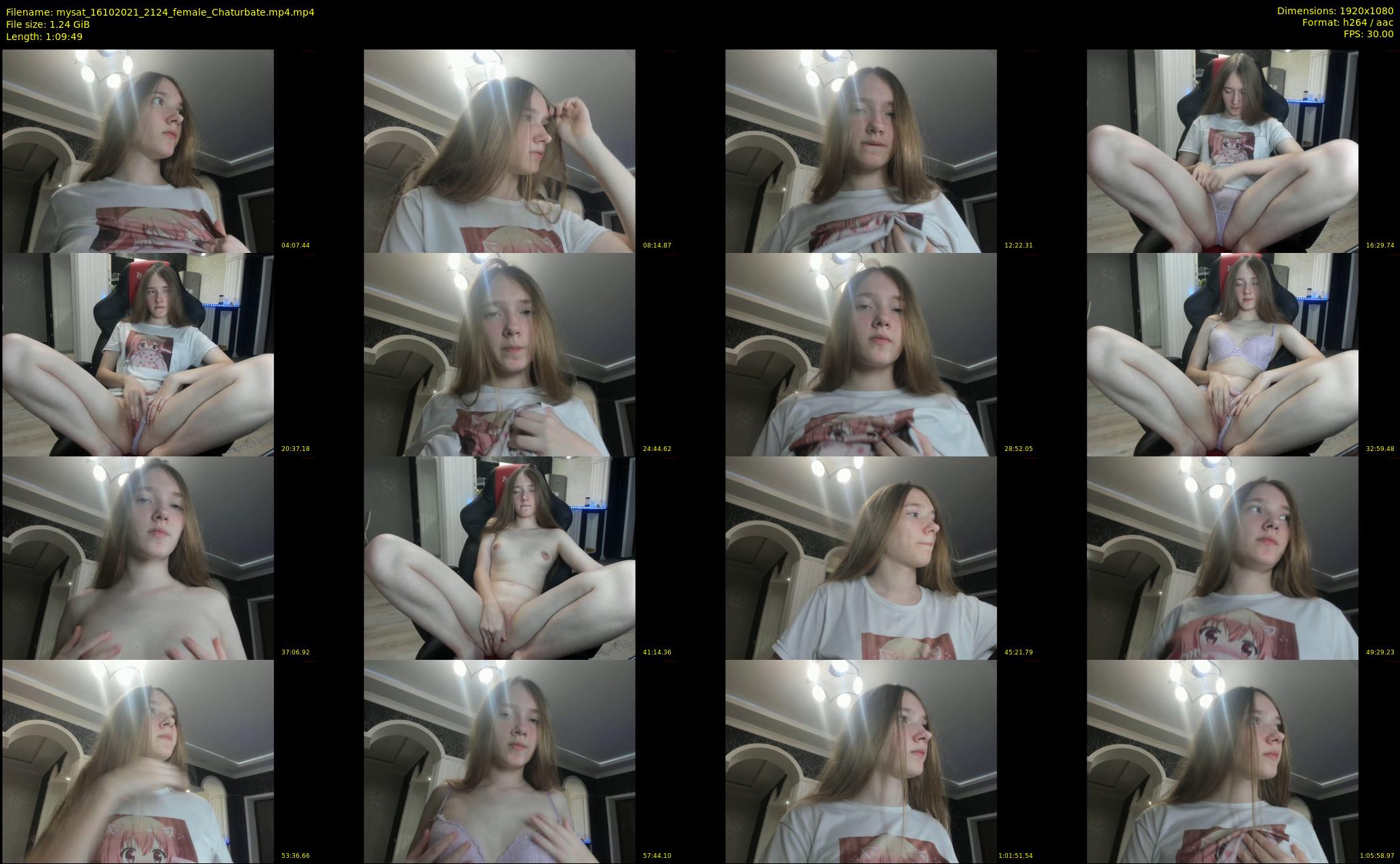 mysat — 70 minute Chaturbate female cam show recording, 1080p, Oct 16, 2021
