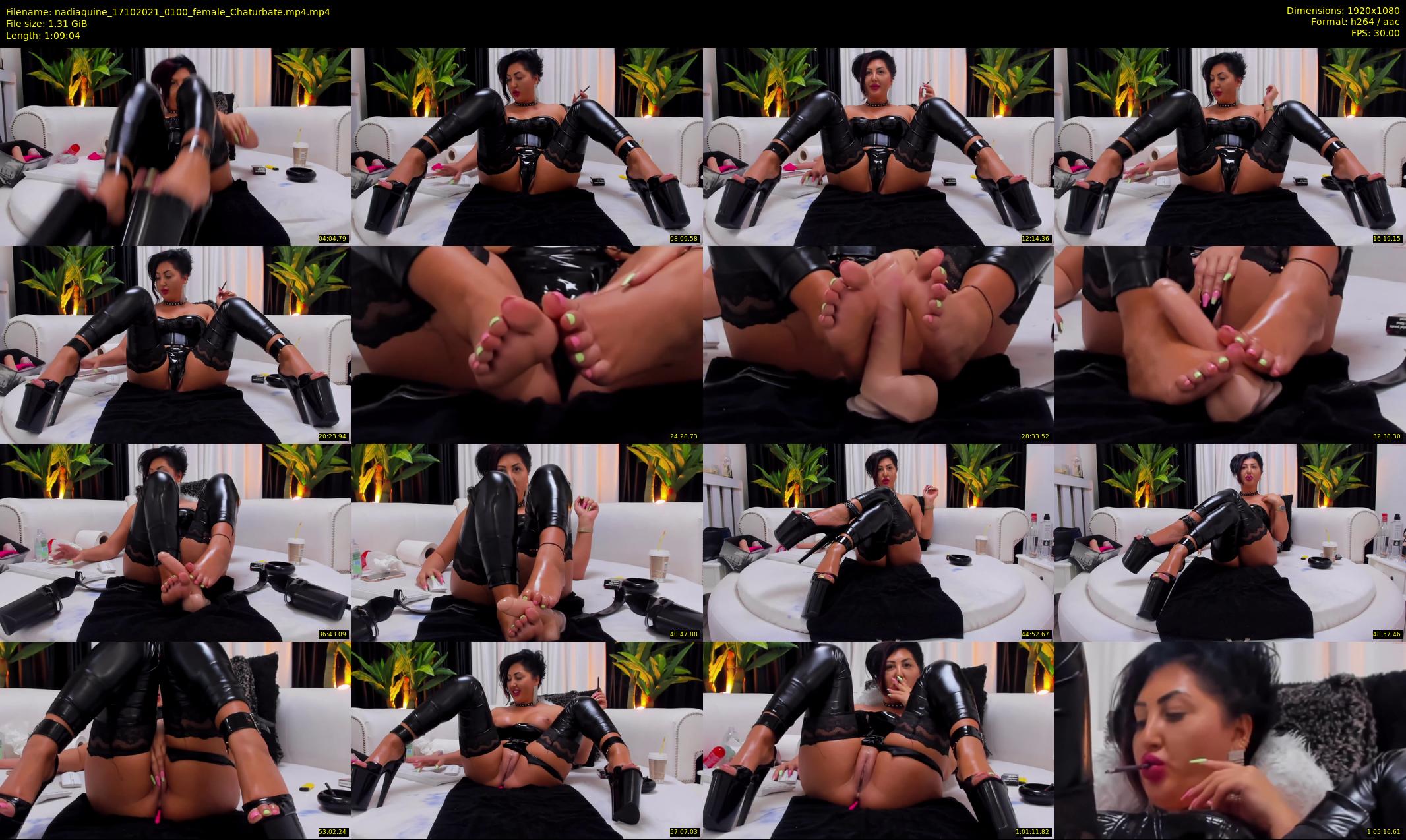 nadiaquine — 70 minute Chaturbate female cam show recording, 1080p, Oct 17, 2021