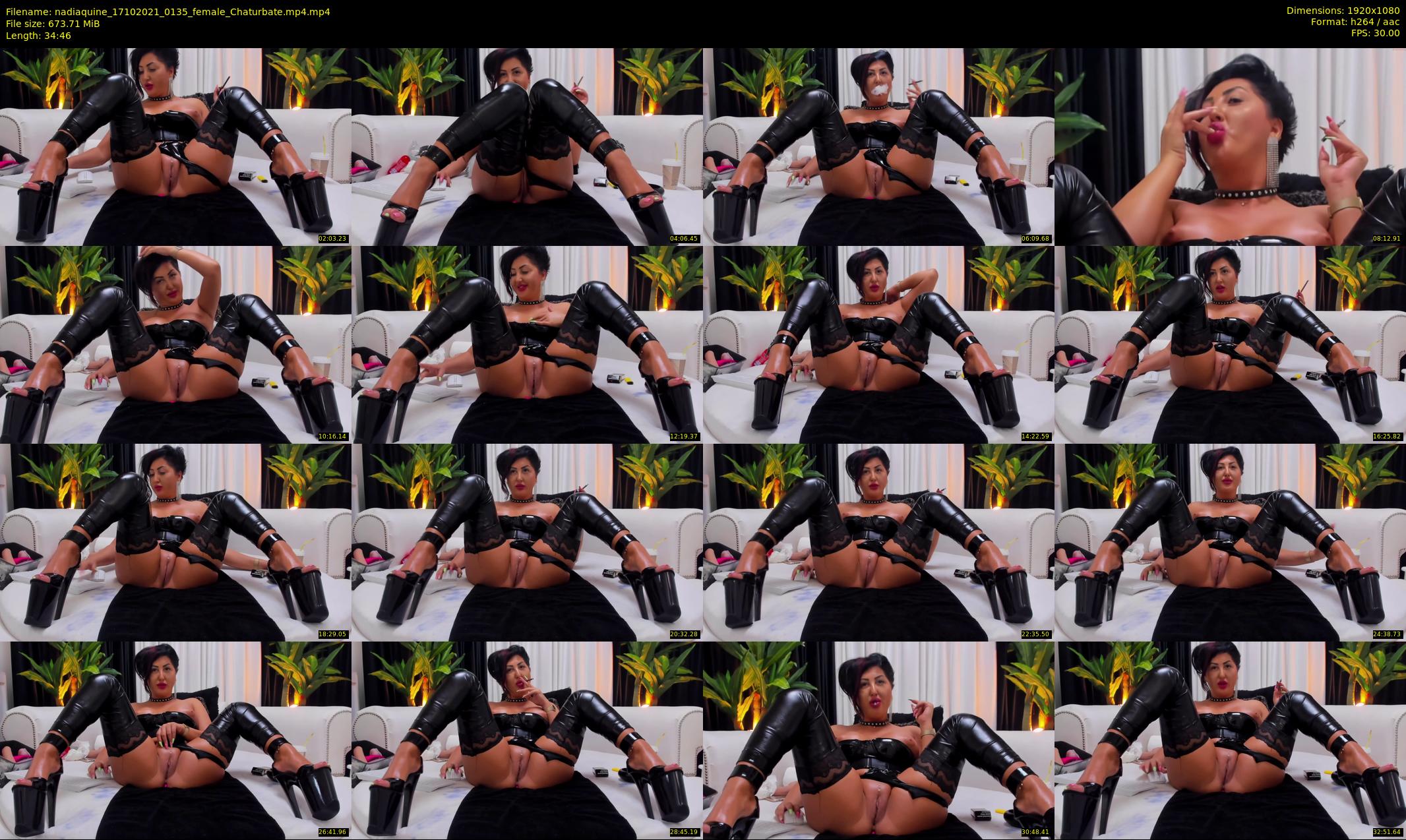 nadiaquine — 35 minute Chaturbate female cam show recording, 1080p, Oct 17, 2021