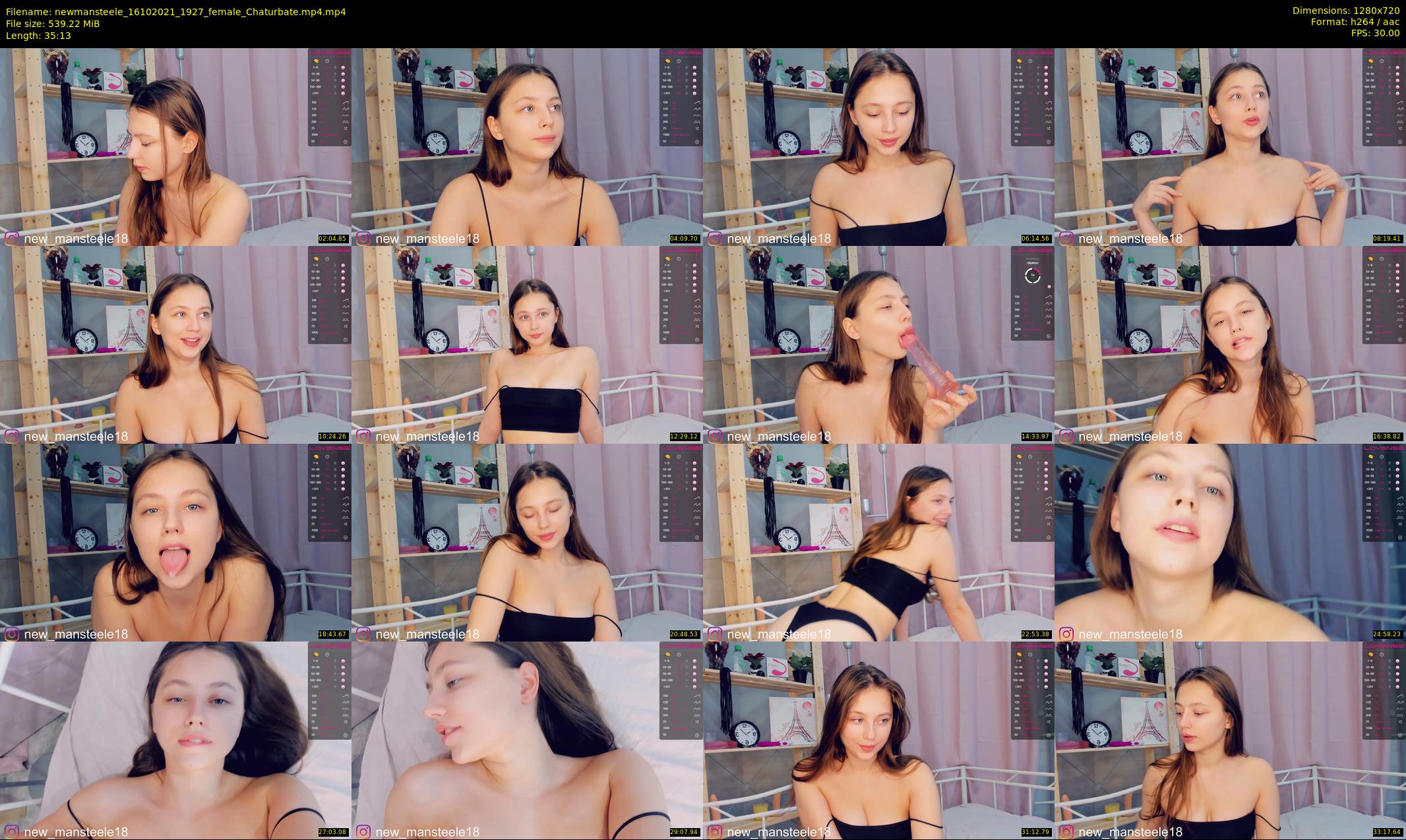 newmansteele — 36 minute Chaturbate couple cam show recording, 720p, Oct 16, 2021