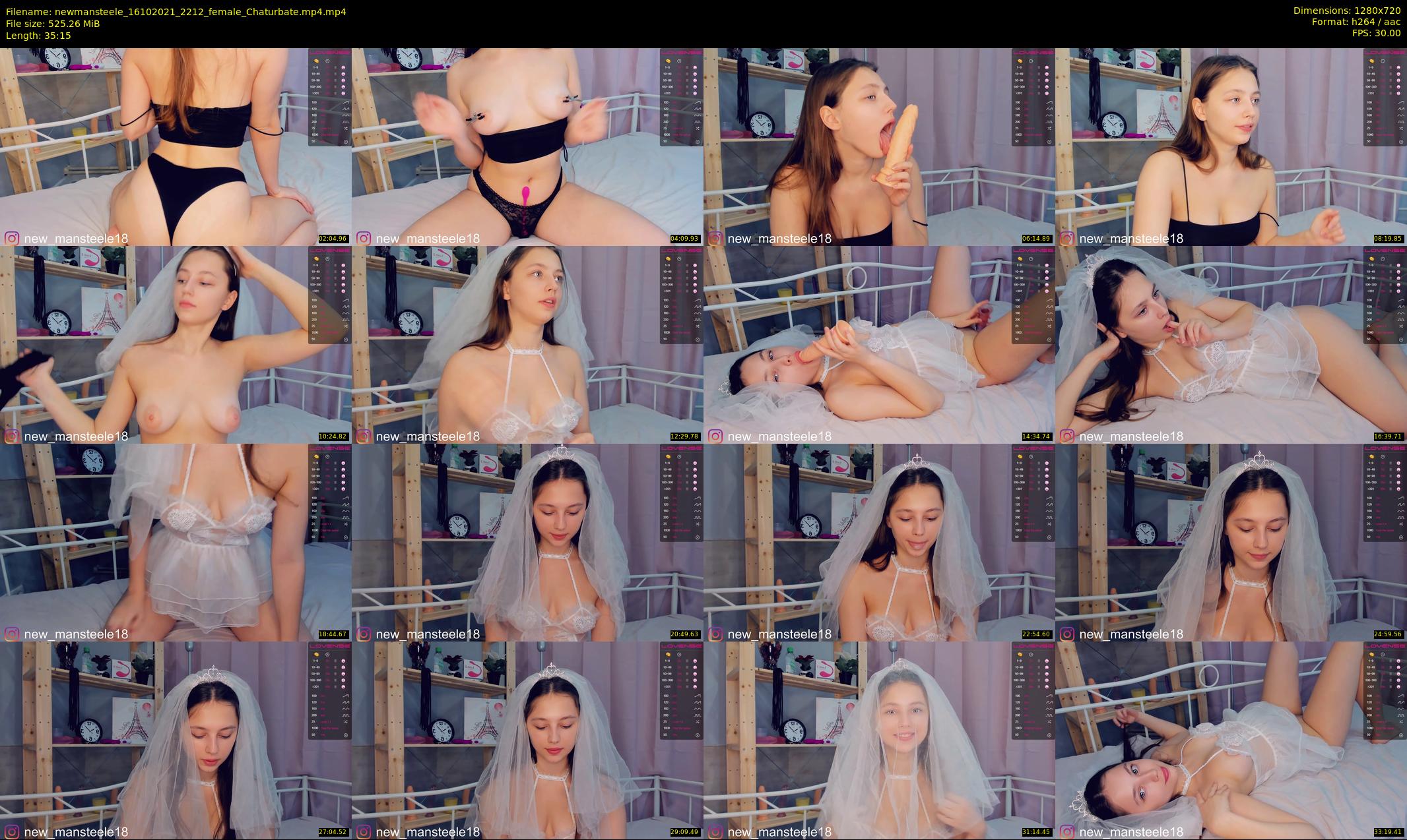 newmansteele — 36 minute Chaturbate couple cam show recording, 720p, Oct 16, 2021