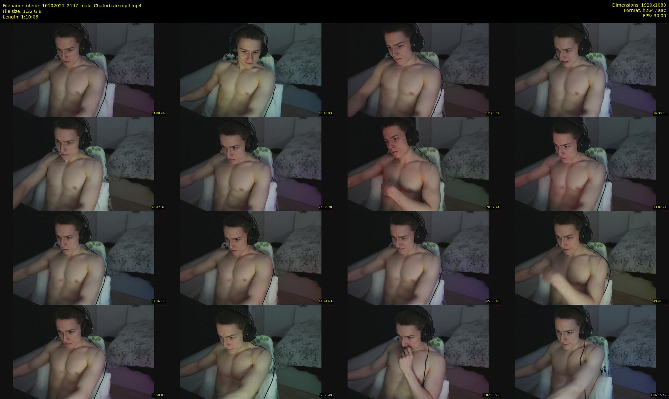 nfeibk — 71 minute Chaturbate male cam show recording, 1080p, Oct 16, 2021