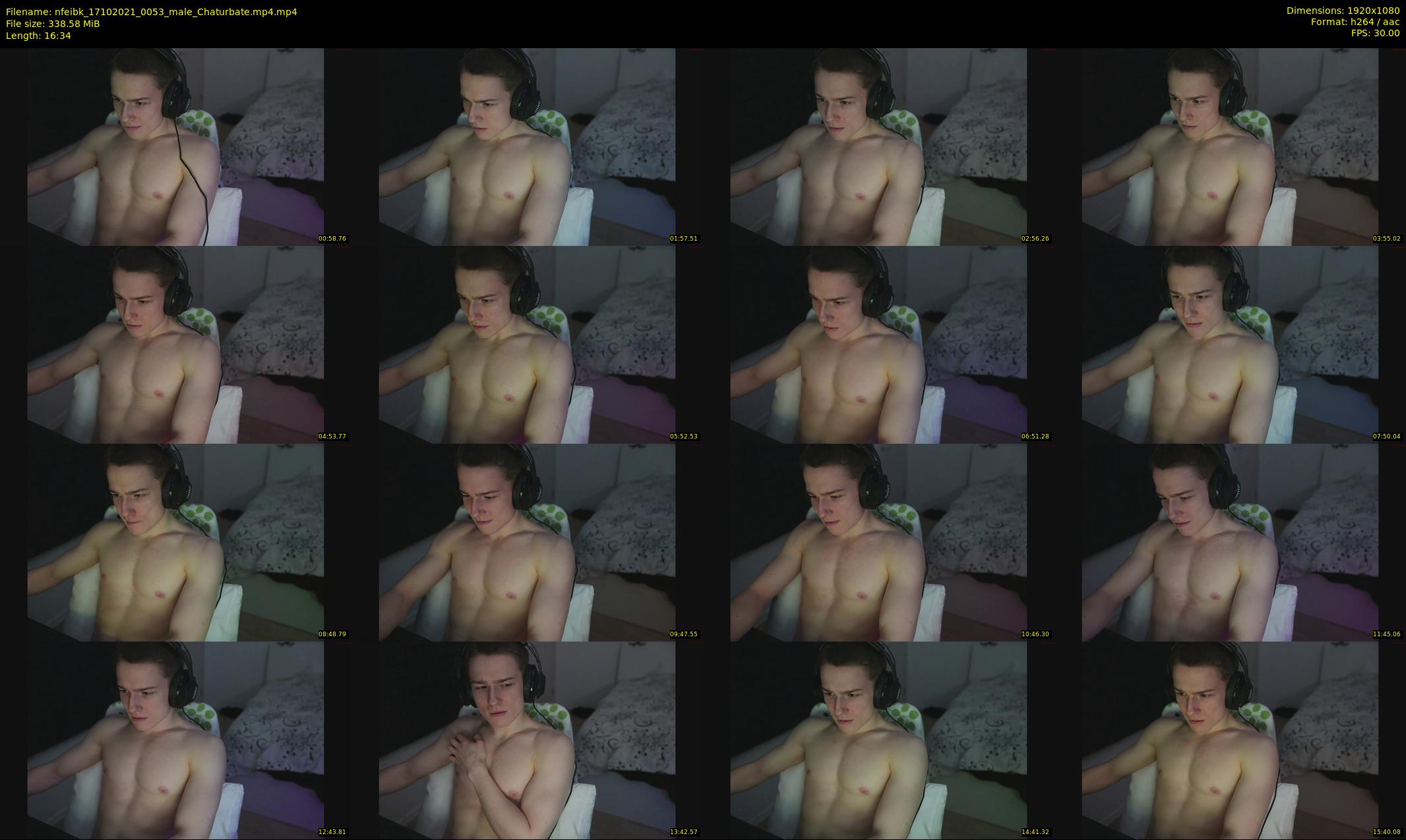 nfeibk — 17 minute Chaturbate male cam show recording, 1080p, Oct 17, 2021
