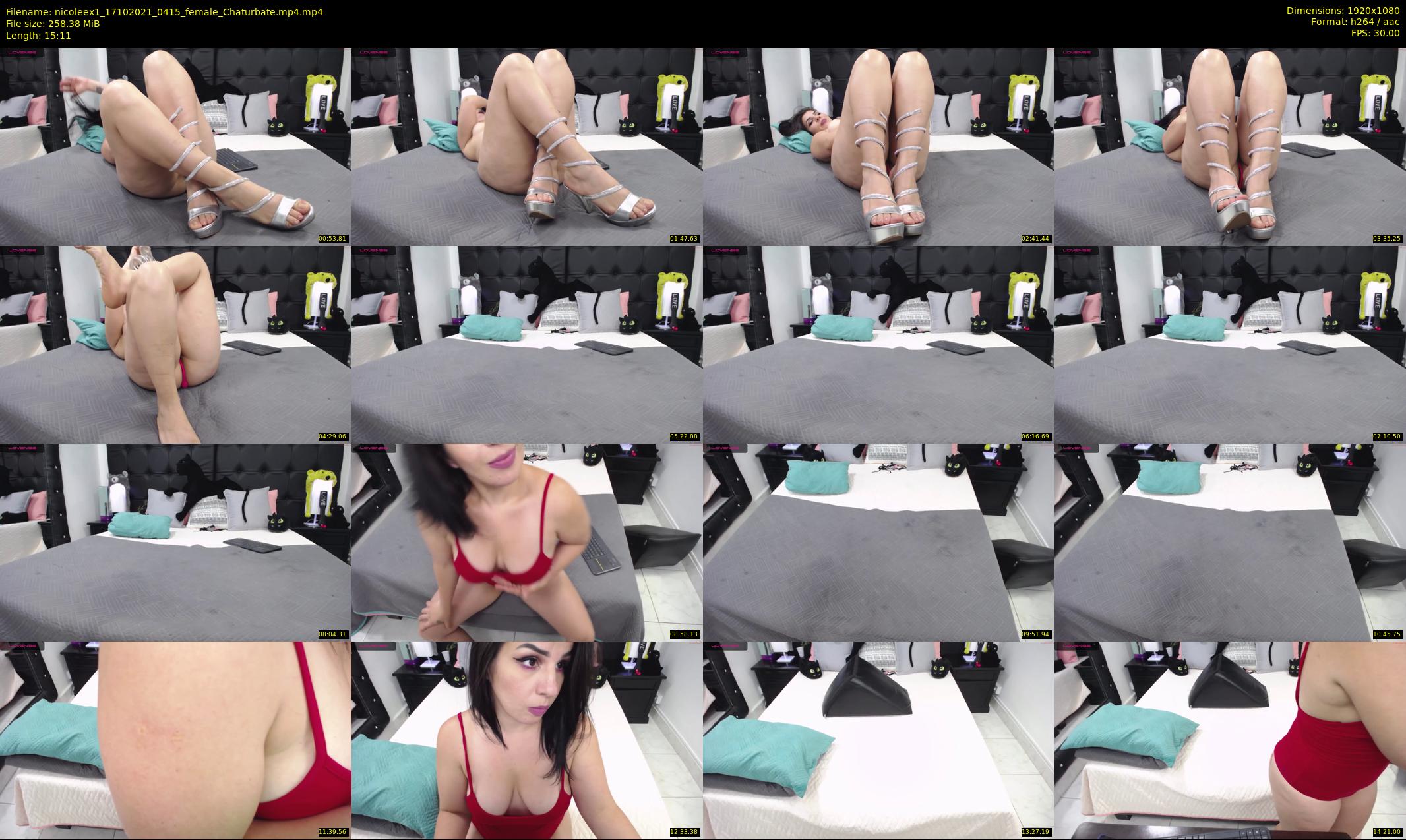 nicoleex1 — 16 minute Chaturbate female cam show recording, 1080p, Oct 17, 2021