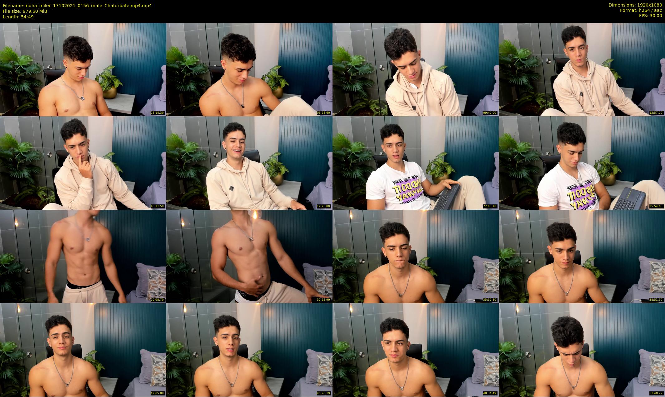 noha_miler — 55 minute Chaturbate male cam show recording, 1080p, Oct 17, 2021