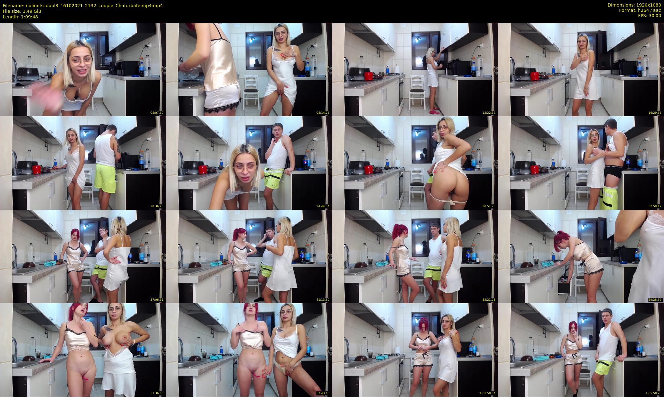 nolimitscoupl3 — 70 minute Chaturbate couple cam show recording, 1080p, Oct 16, 2021