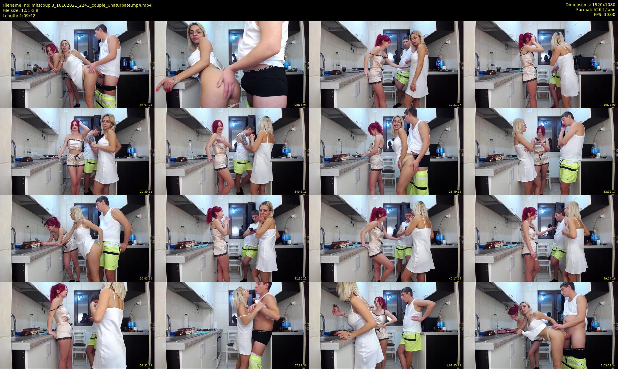 nolimitscoupl3 — 70 minute Chaturbate couple cam show recording, 1080p, Oct 16, 2021